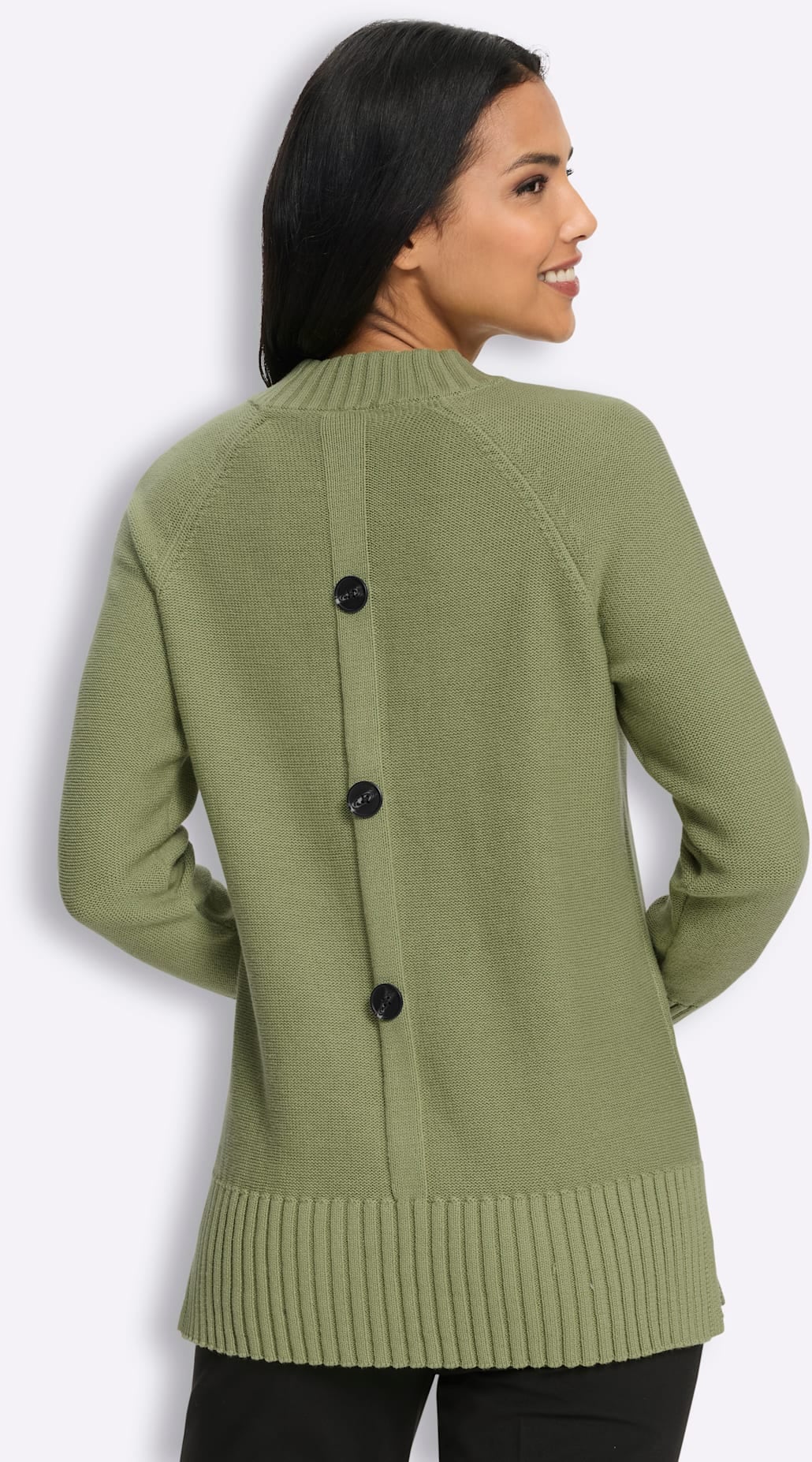 Classic Basics Pull à col montant »Stehkragen-Pullover«