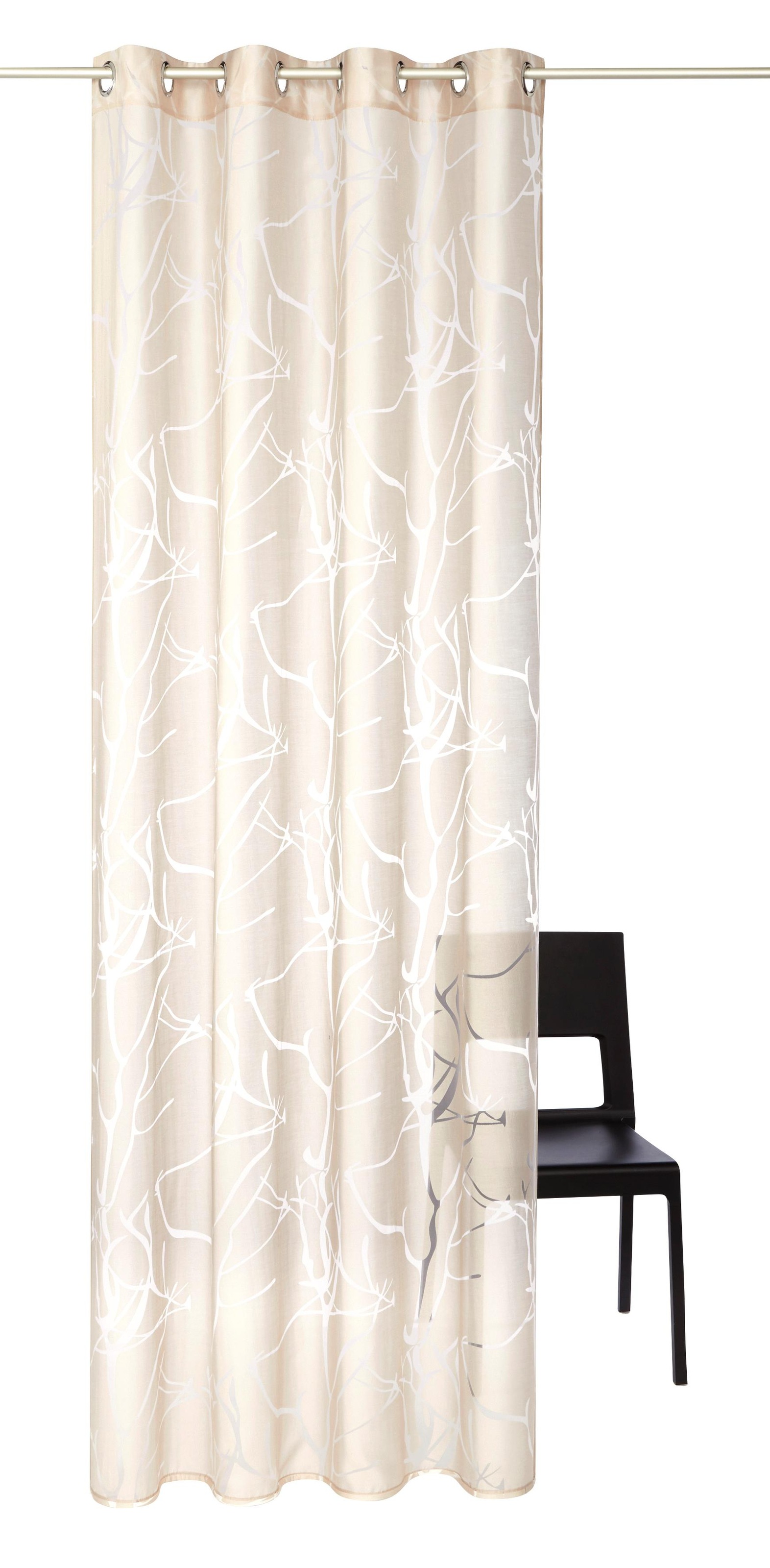 Image of my home Gardine »Anna«, (1 St.), Halbtransparent, Ausbrenner, Polyester bei Ackermann Versand Schweiz