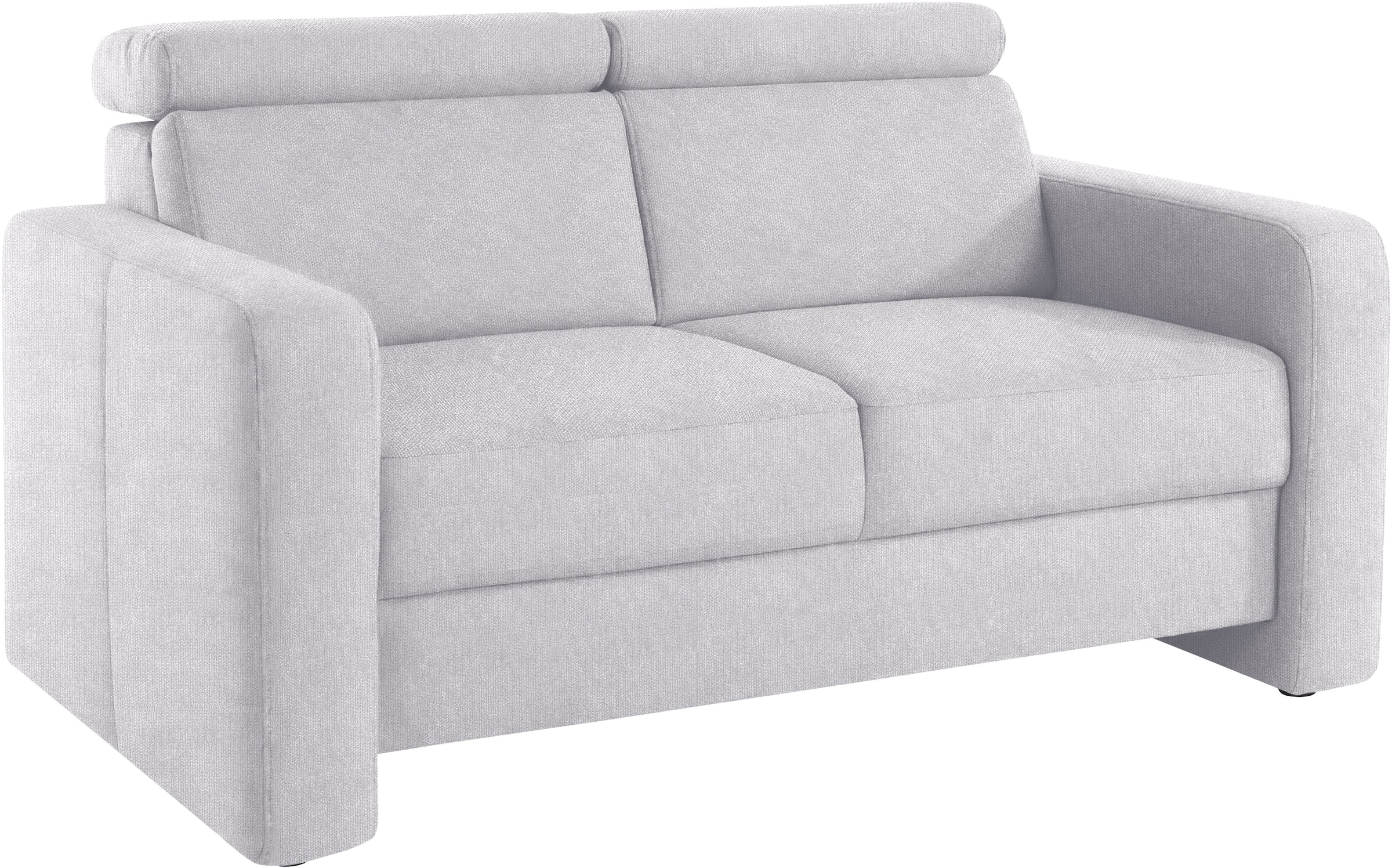 sit&more 2-Sitzer »Bologna«, inklusive Kopfteilverstellung und Federkern