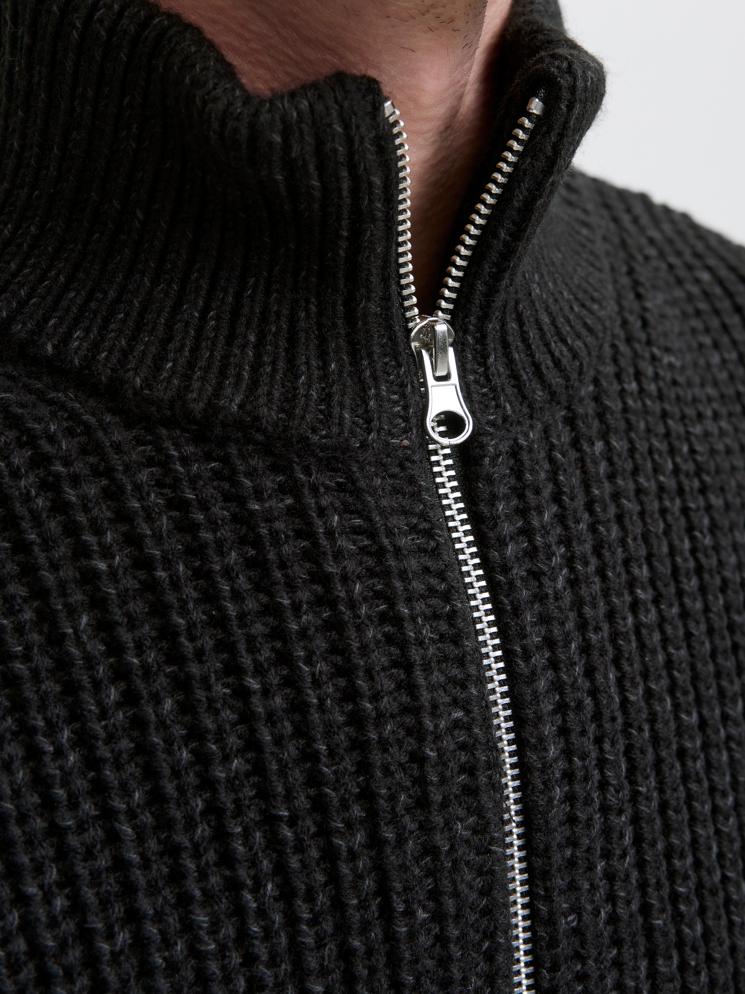 Jack & Jones Troyer »JORBLEECKER KNIT HALF ZIP BF«