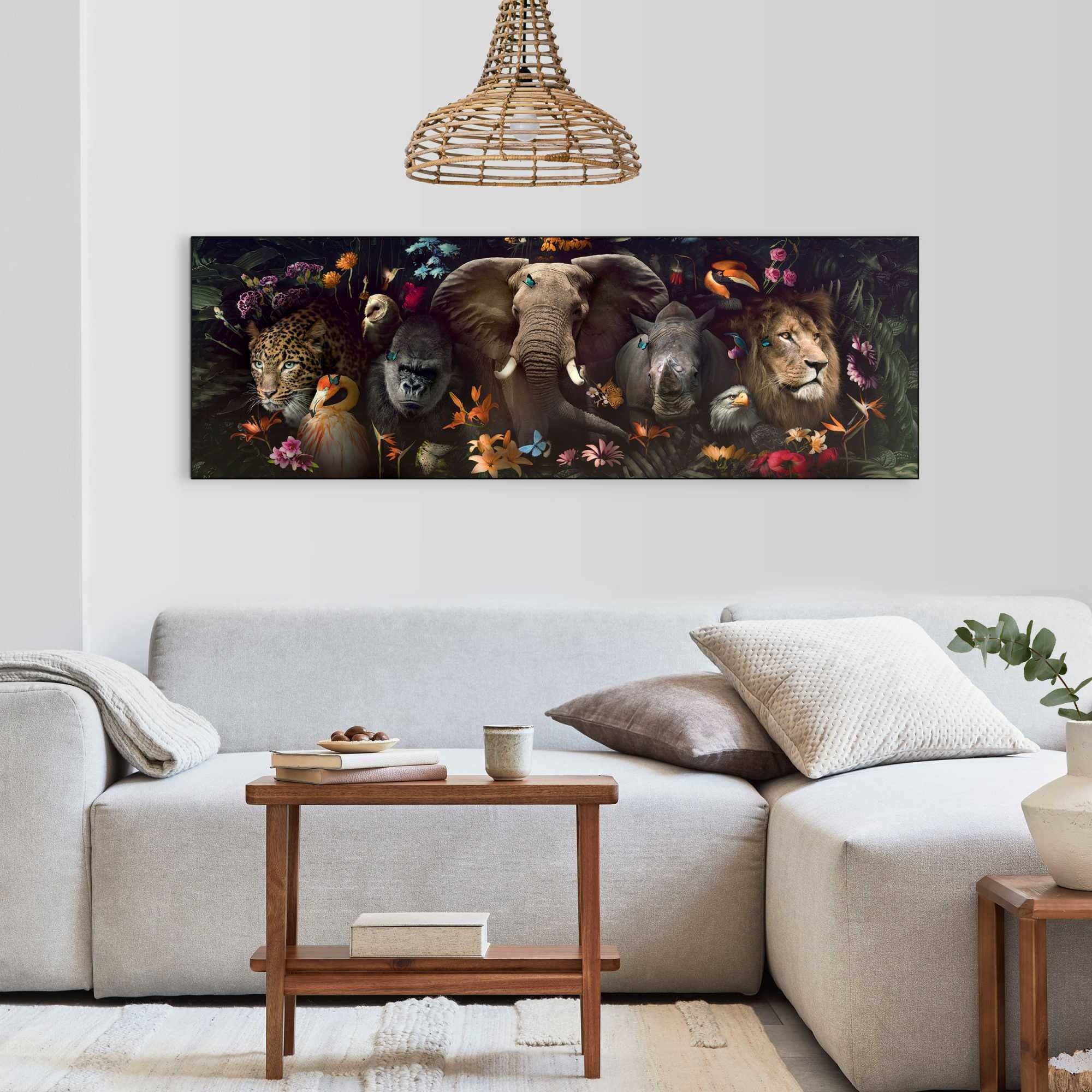 Image of Reinders Wandbild "Dschungel Fantasie"