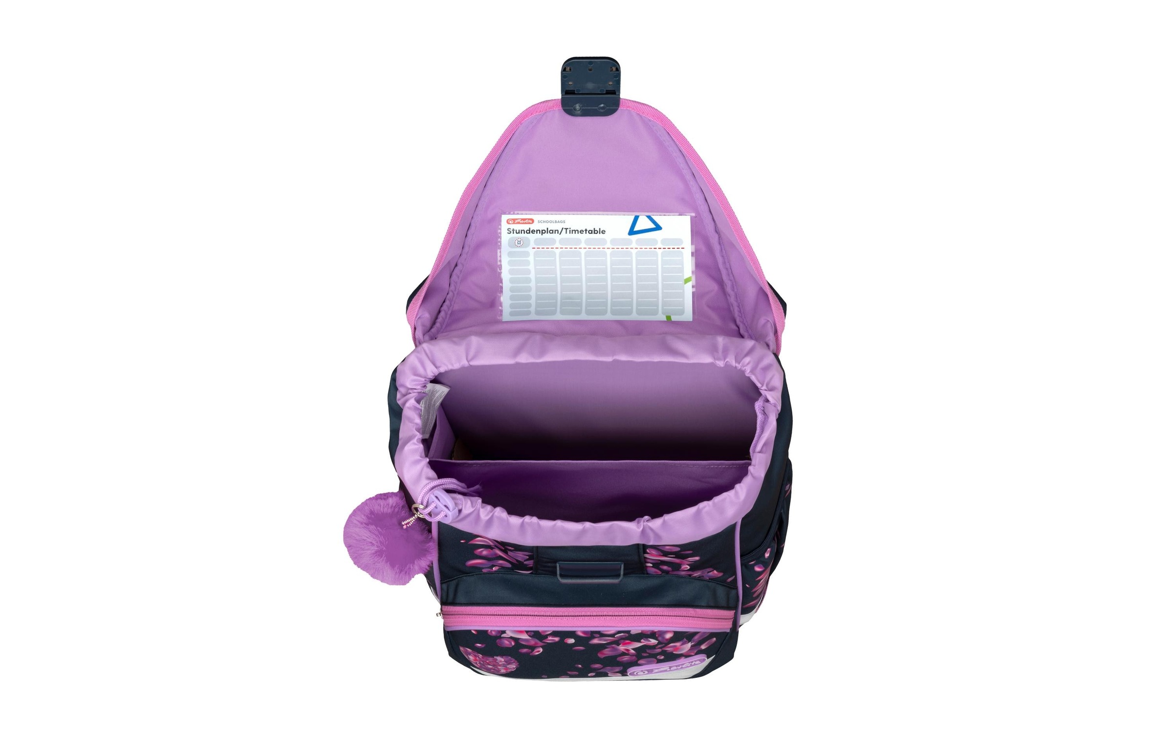 Herlitz Schulrucksack »UltraLight Plus Blossom Dance 4-teilig, 16 l«