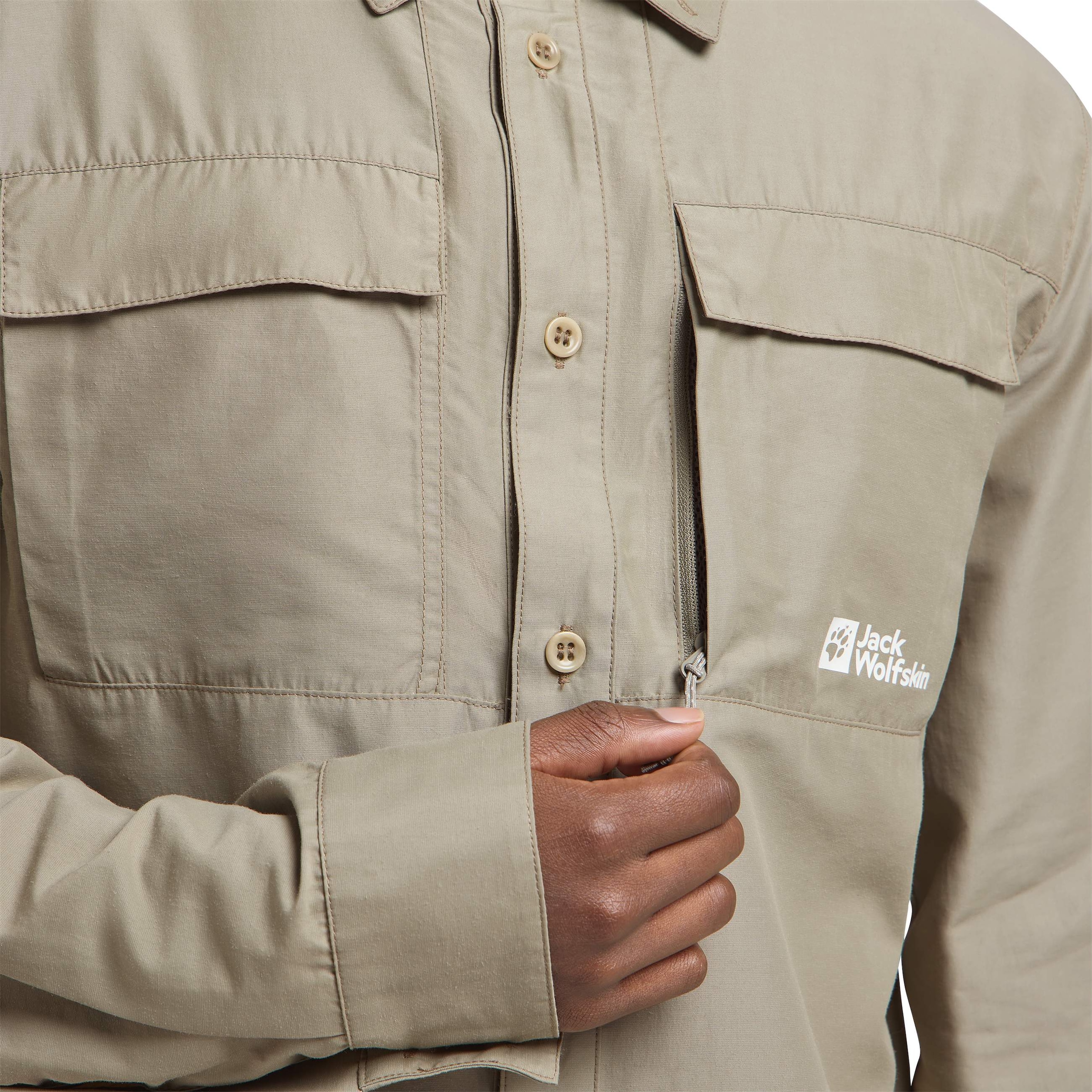 Jack Wolfskin Langarmhemd »BARRIER L/S SHIRT M«