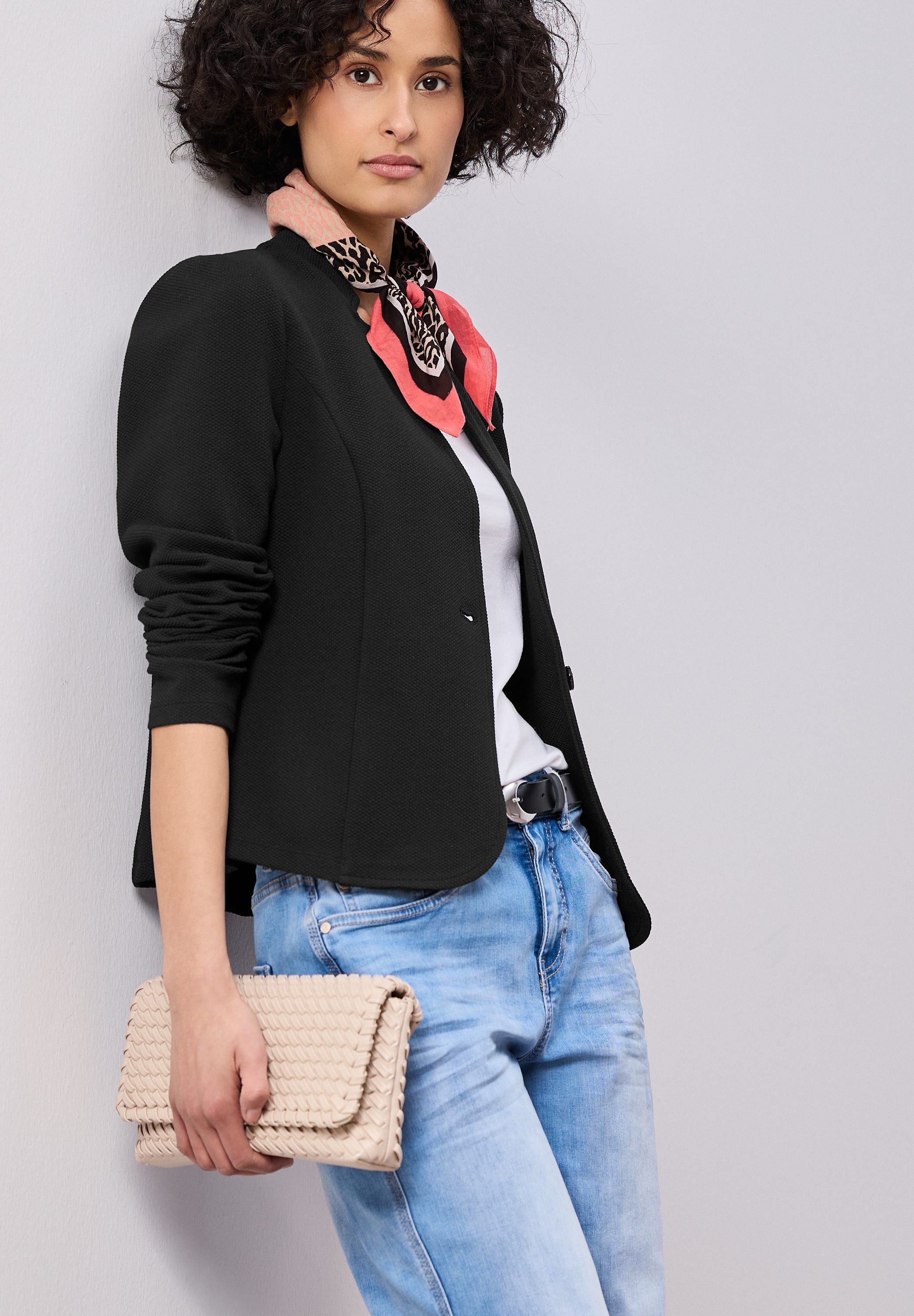 Image of STREET ONE Jerseyblazer mit Struktur