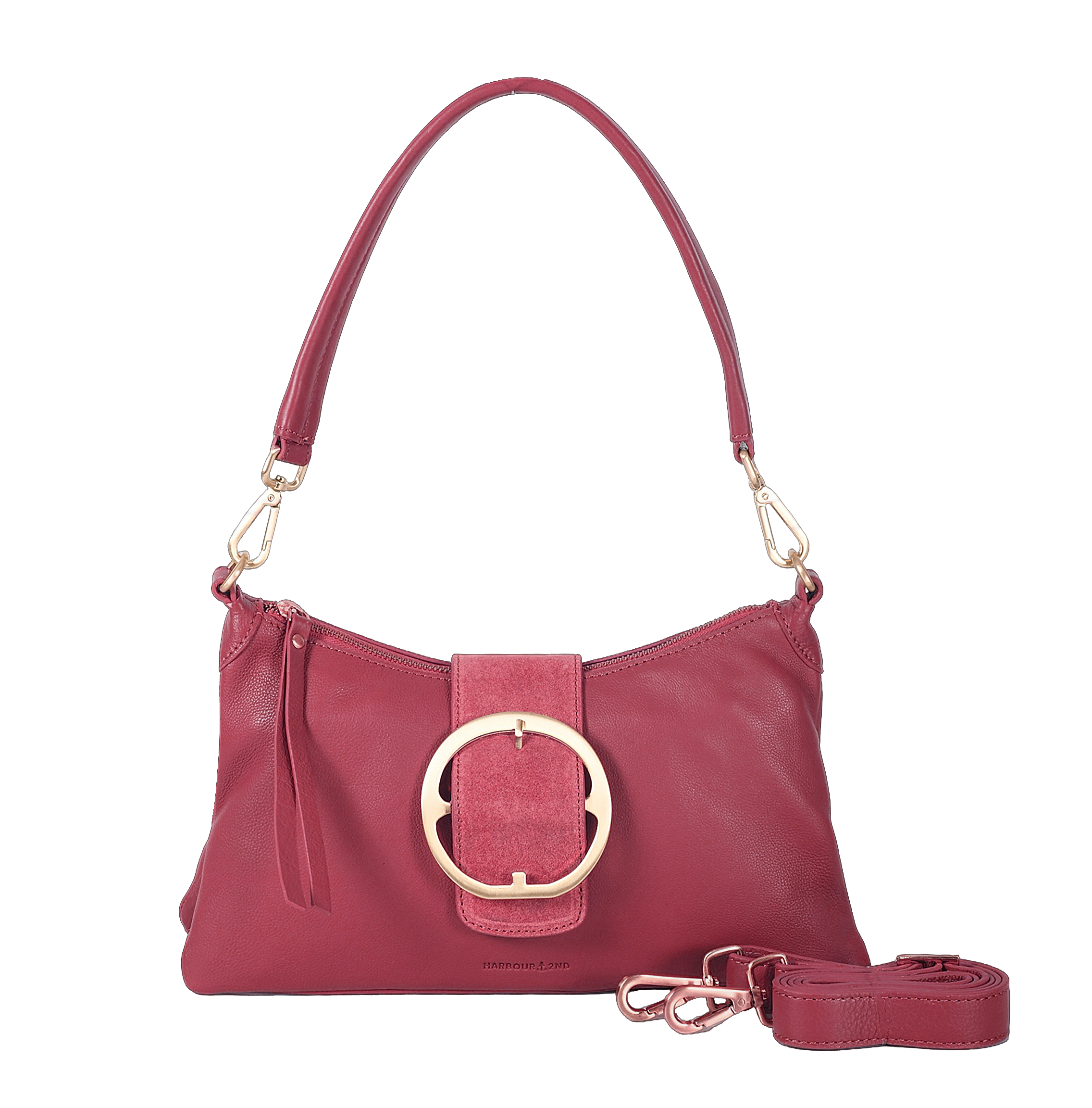 HARBOUR 2nd Sac à bandoulière »Ilaria« sac à main, pochette de soirée avec compartiment zippé au dos