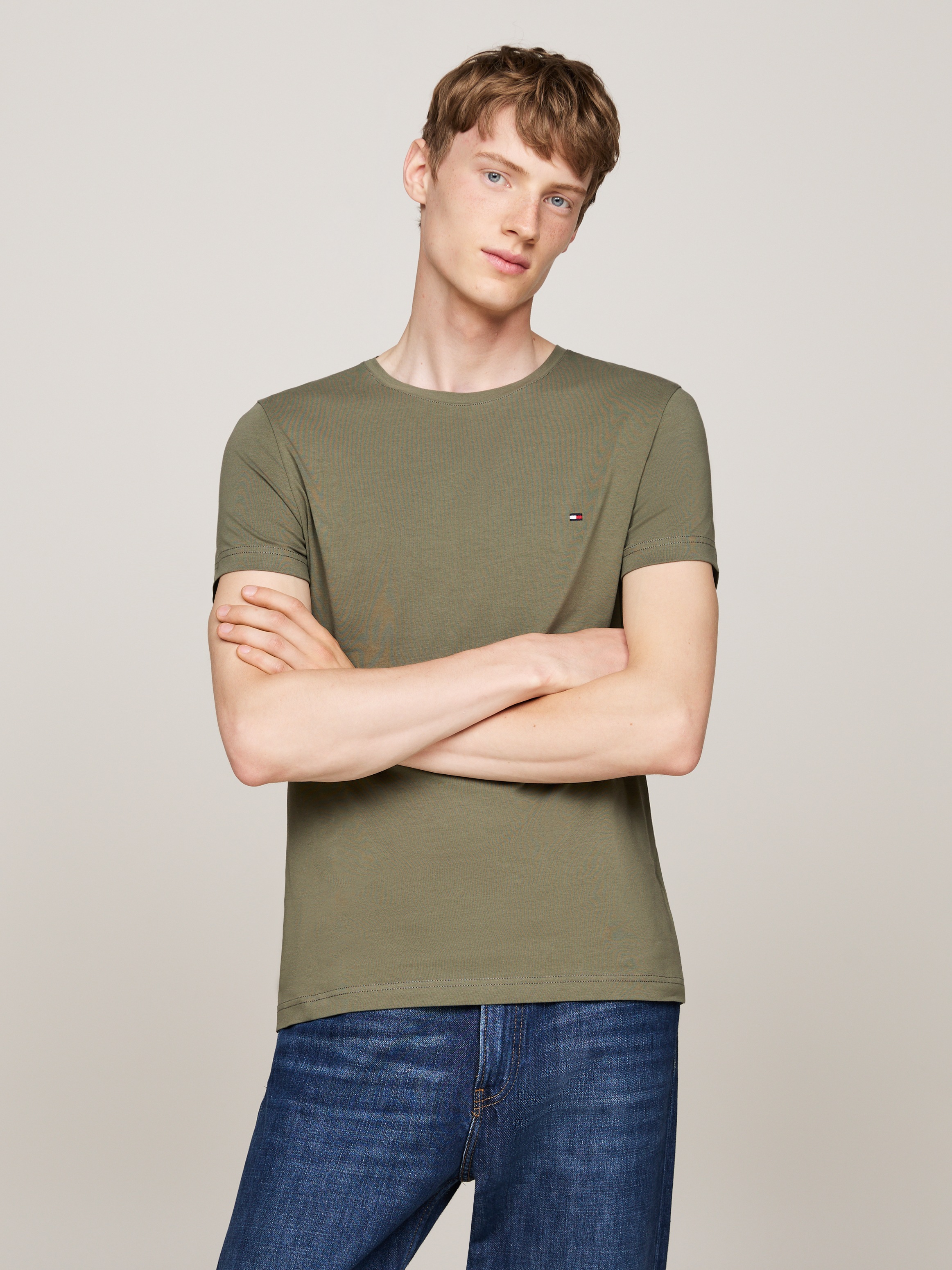 Image of Tommy Hilfiger T-Shirt "STRETCH SLIM FIT TEE"