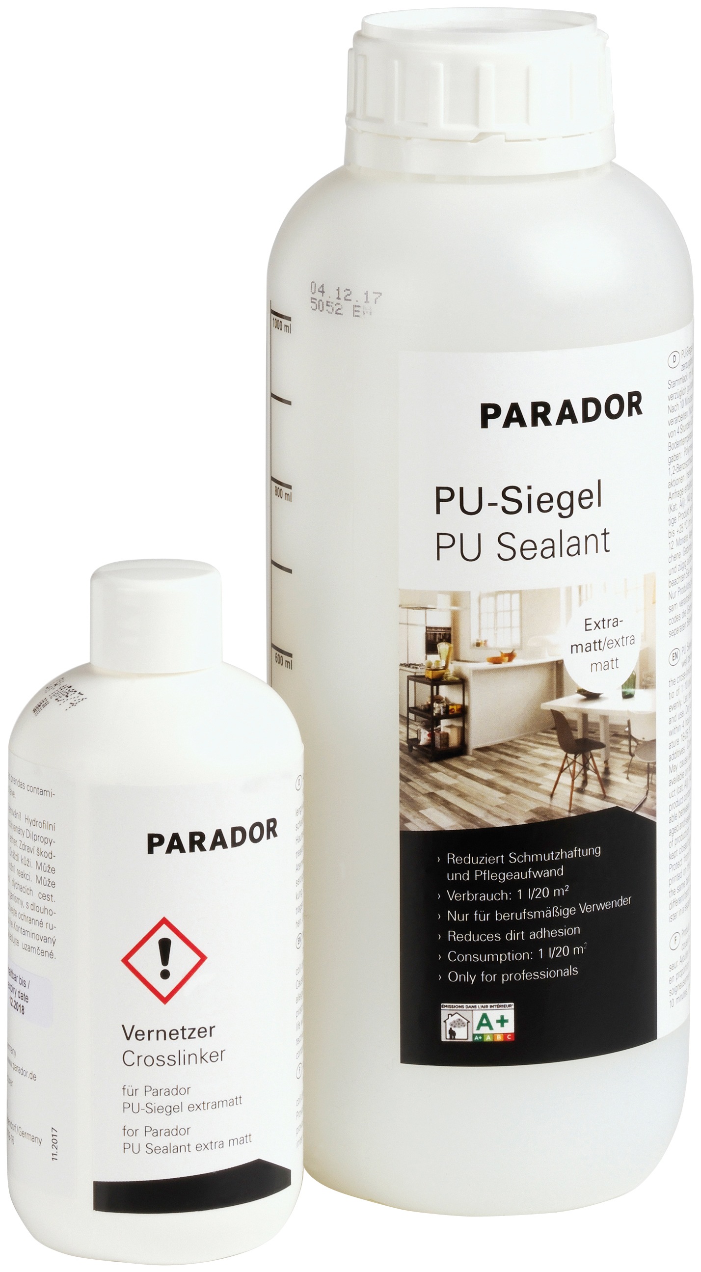 Image of PARADOR Bodenpflegemittel »PU-Siegel extramatt«, für Vinylböden bei Ackermann Versand Schweiz