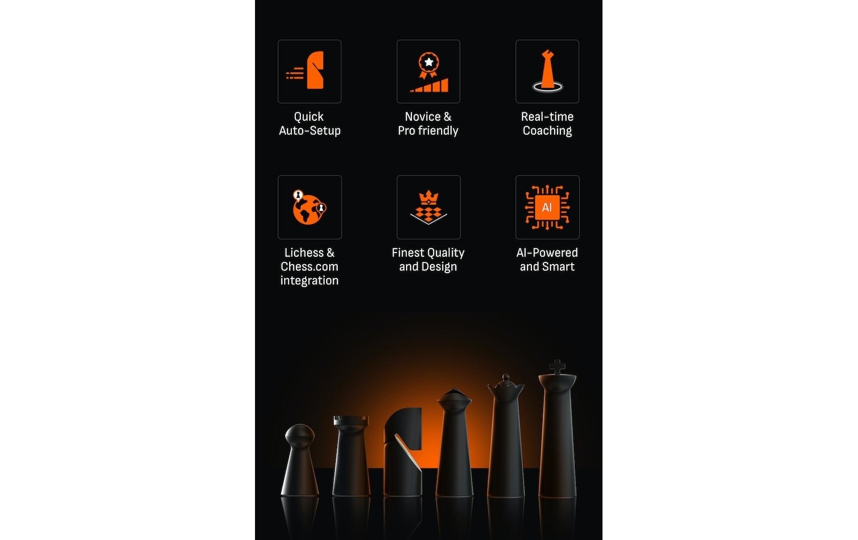 Spiel »Particula Mini LED-Lichtsystem, Chess.com, Lichess.Org«