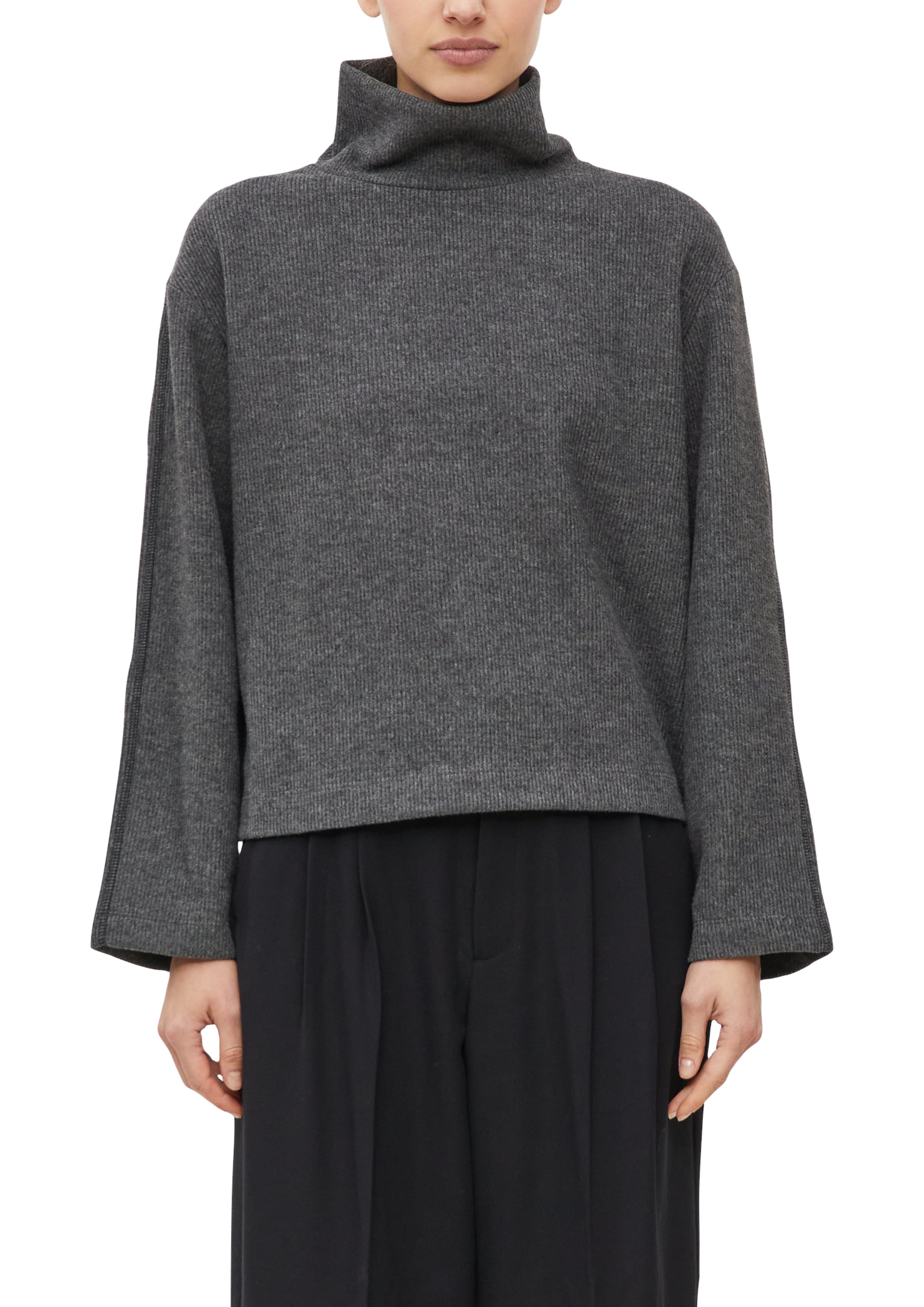 Image of s.Oliver Sweater, Stehkragen / Kurz / Langarm