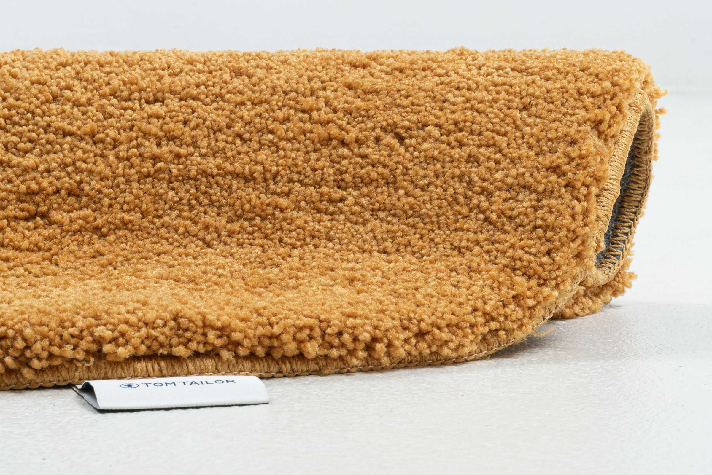 TOM TAILOR HOME Badematte »Cozy Bath UNI«, rutschhemmend beschichtet, fussbodenheizungsgeeignet, Badteppich, Uni Farben, rechteckig, rund und oval erhältlich