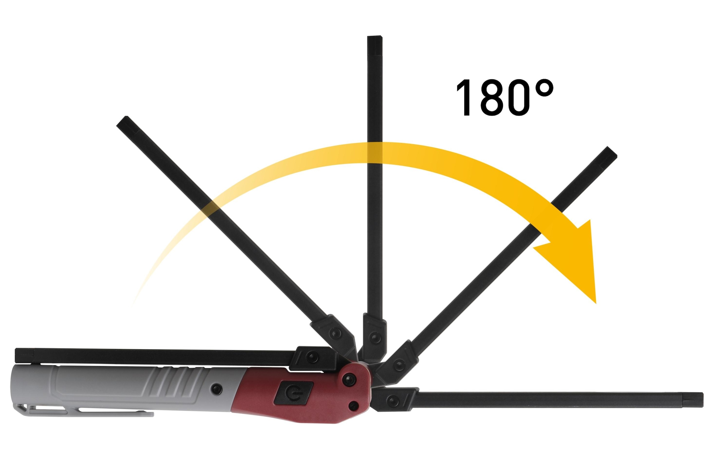 Kraftwerk Handleuchte »Slimlight 800 wiederaufladbar 45476 V«