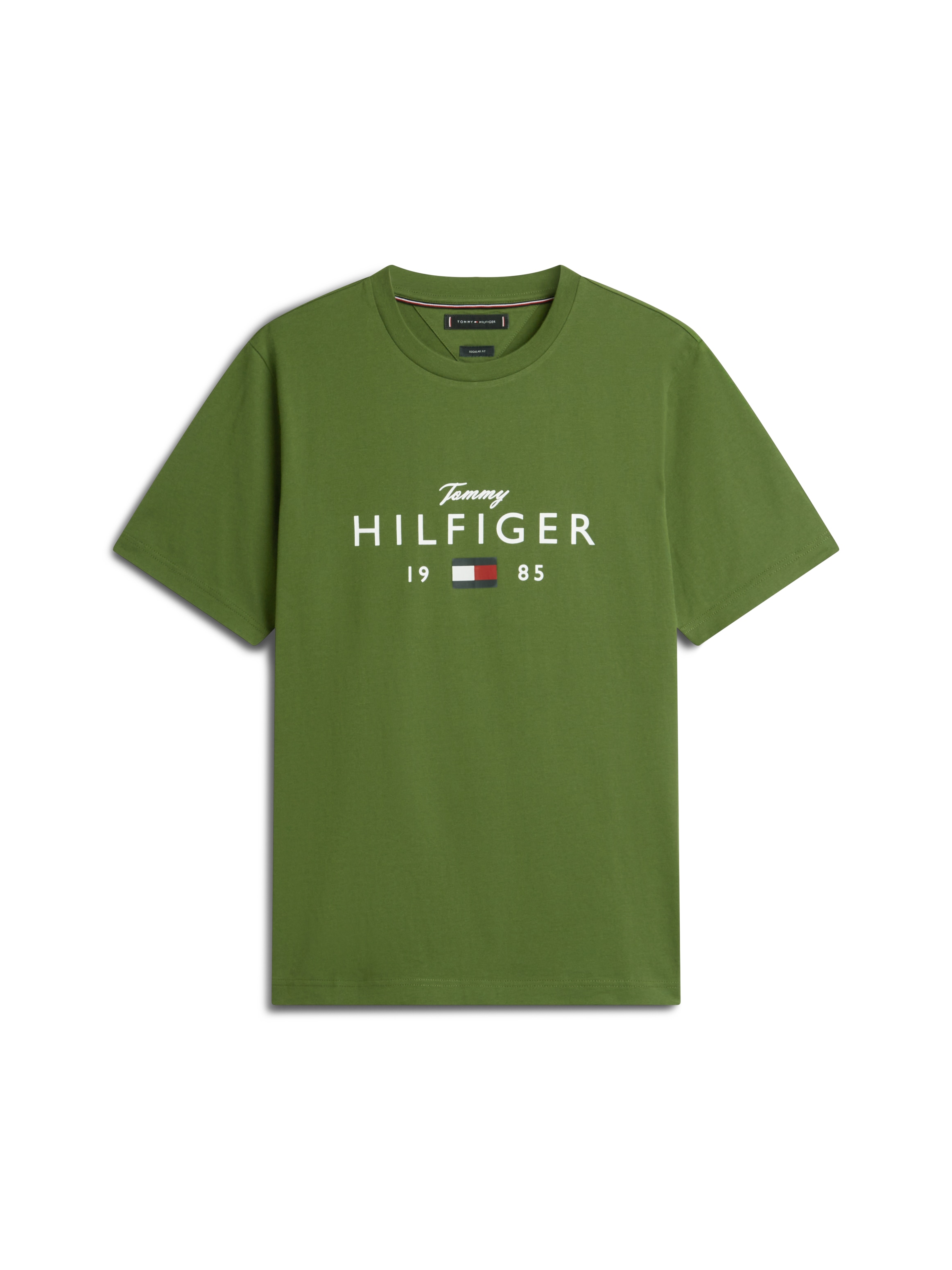 Tommy Hilfiger T-shirt »BRAND LOVE BIG HILFIGER« regular fit, Rundhals, Jersey, mit Logo-Grafik
