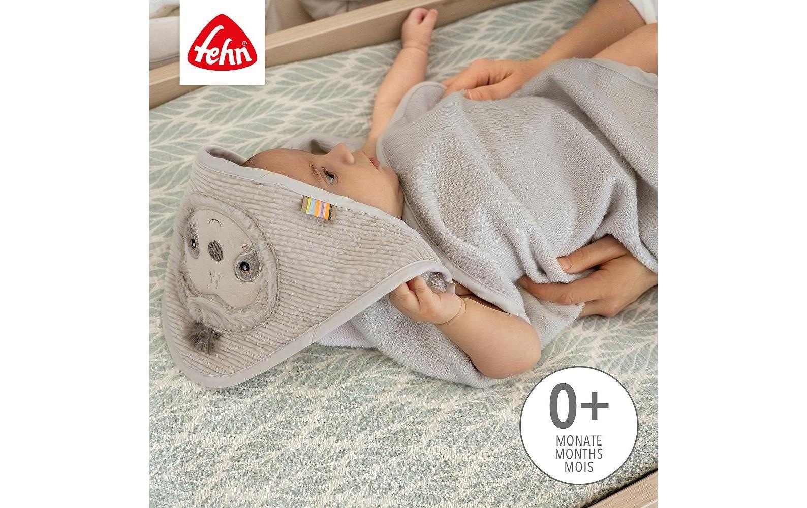 Fehn Kapuzenhandtuch »Faultier«