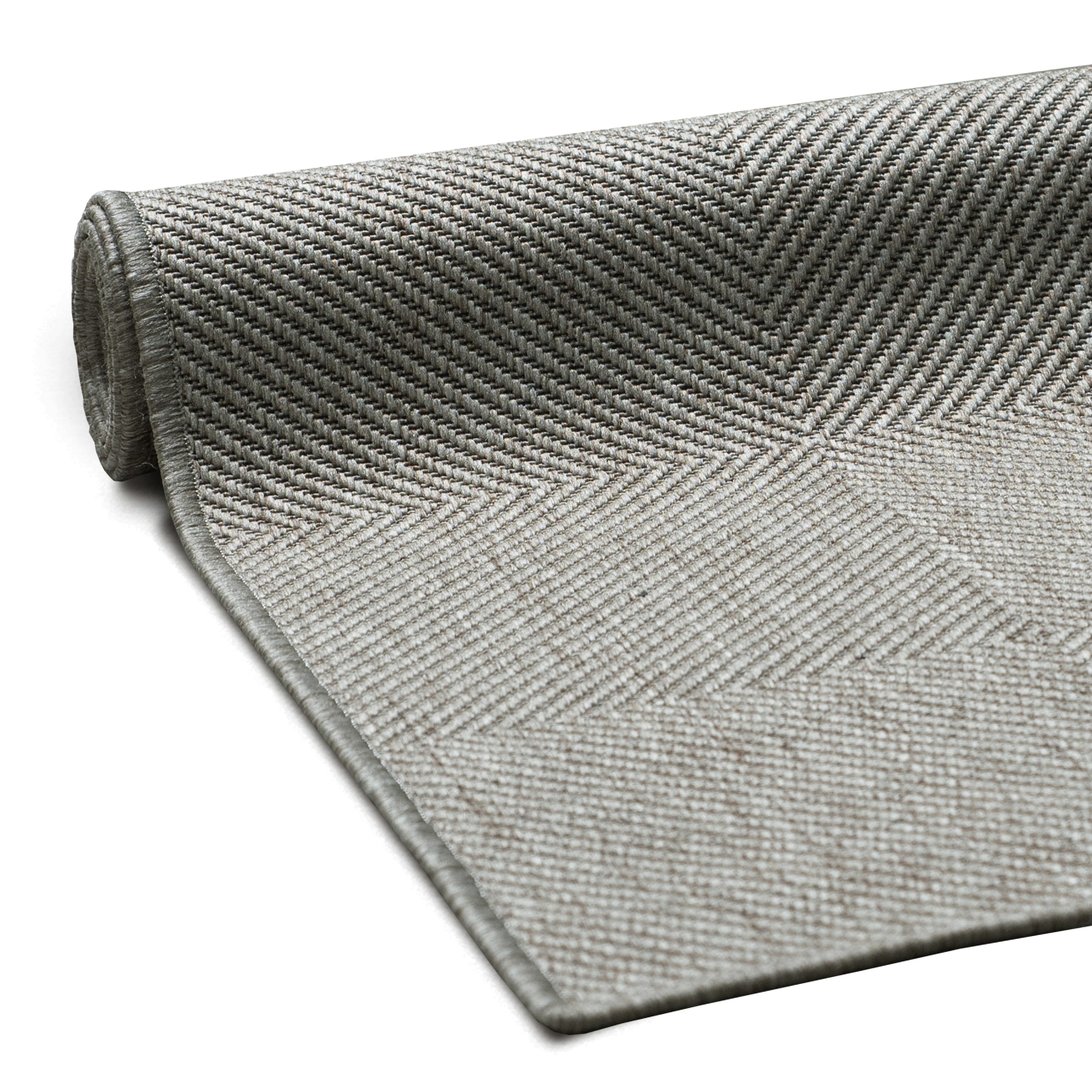 GOODproduct Teppich »Anna, auch als Läufer erhältlich« rechteckig 3 mm Höhe In- und Outdoor geeignet, Sisal-Optik, Wetterfest & UV-beständig