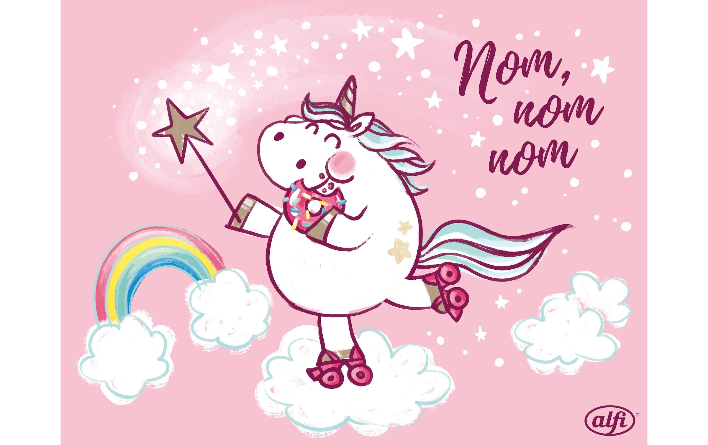 Alfi Thermoflasche »Kids Unicorn 500 ml«