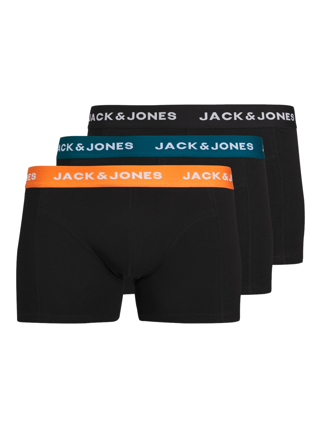 Boxershorts »JACJONAS SOLID TRUNKS 3 PACK JNR«, (Packung, 3 St.)