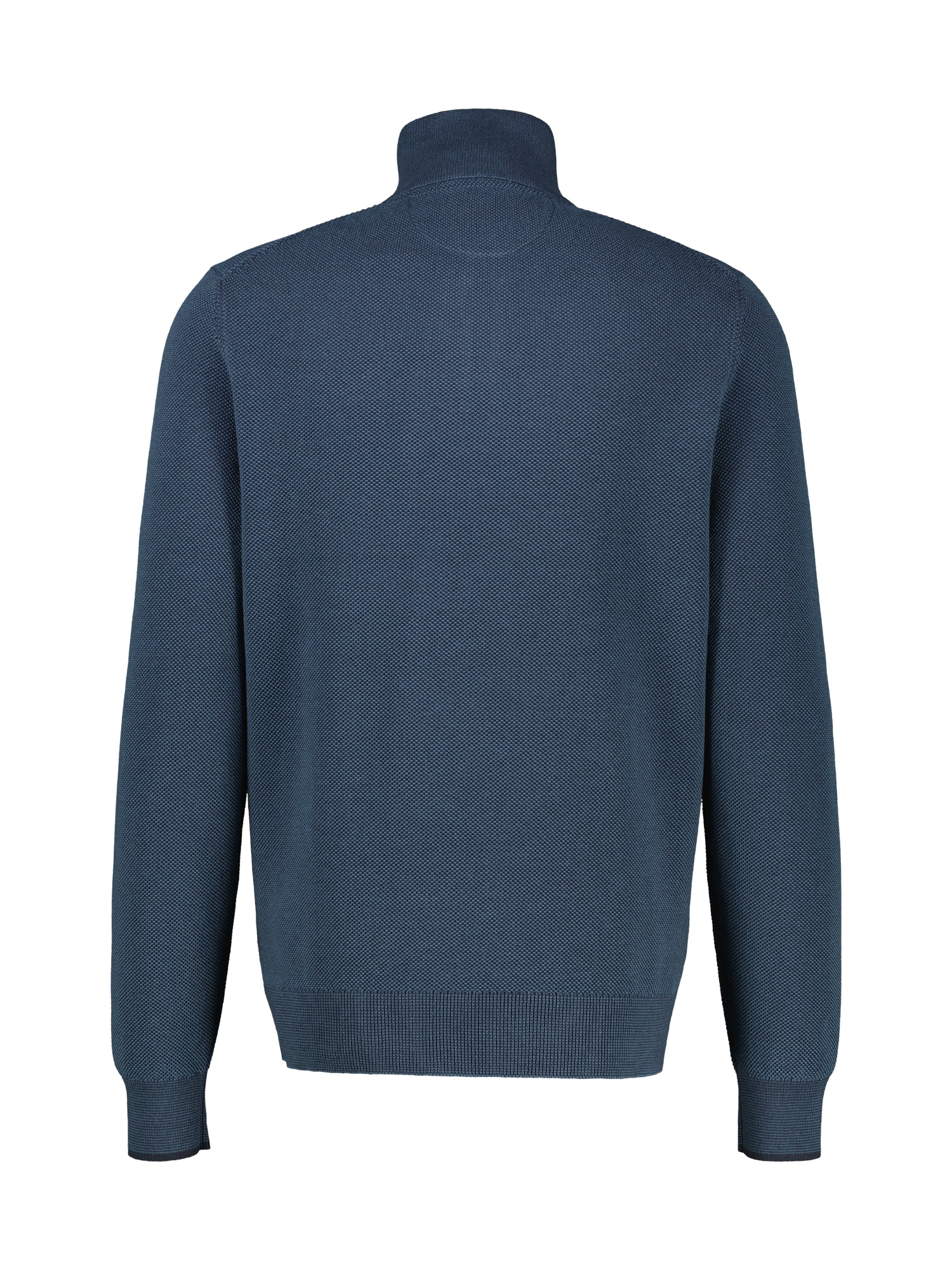 LERROS Sweatshirt »Troyer in Strukturqualität«, Herrensweatshirt aus 100% Baumwolle & Troyer-Kragen mit Reissverschluss
