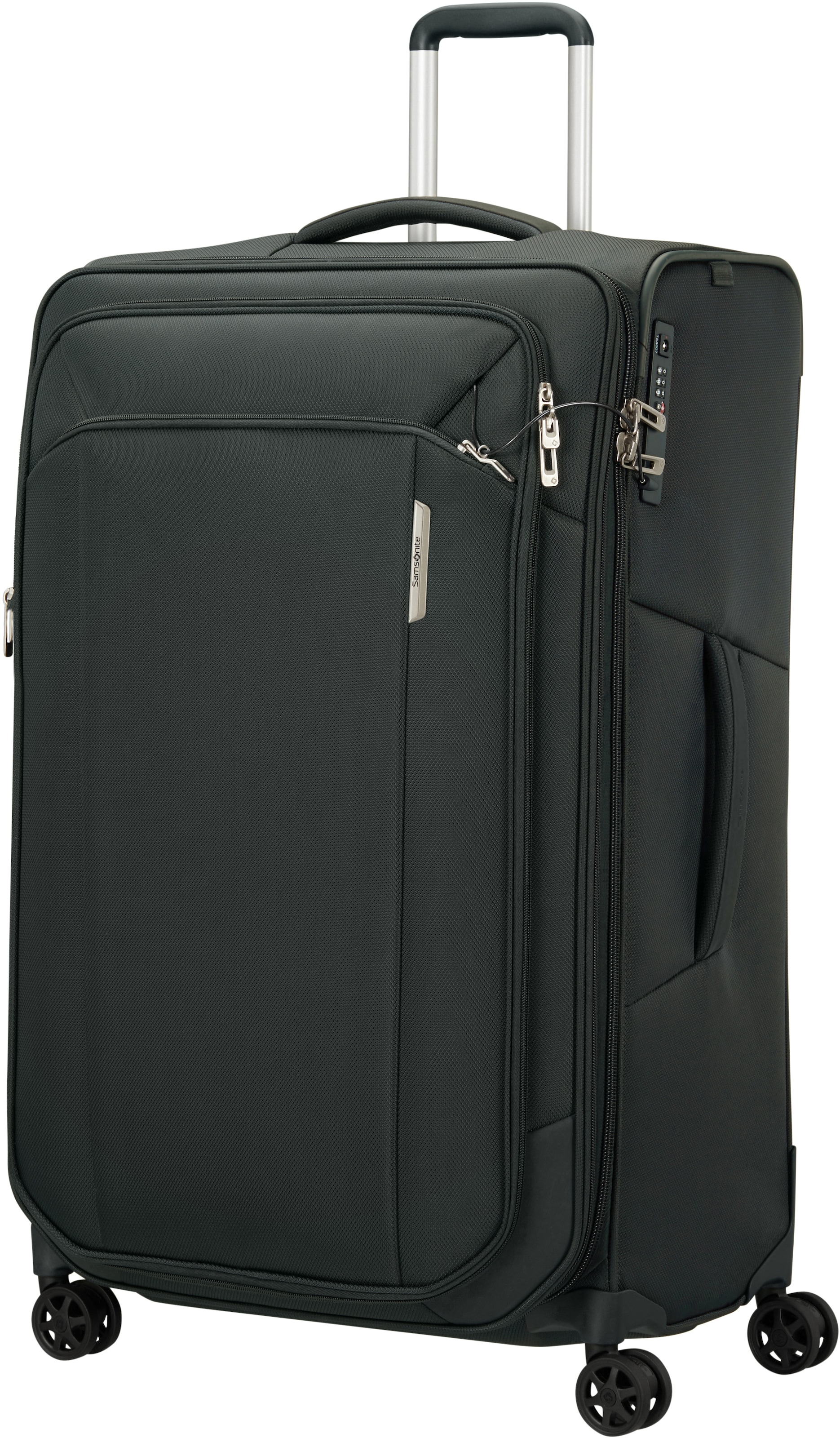 Samsonite Weichgepäck-Trolley »RESPARK exp, verschiedene Grössen und Farben«, 4 Rollen, Reisekoffer Aufgabegepäck Reisegepäck mit Volumenerweiterung
