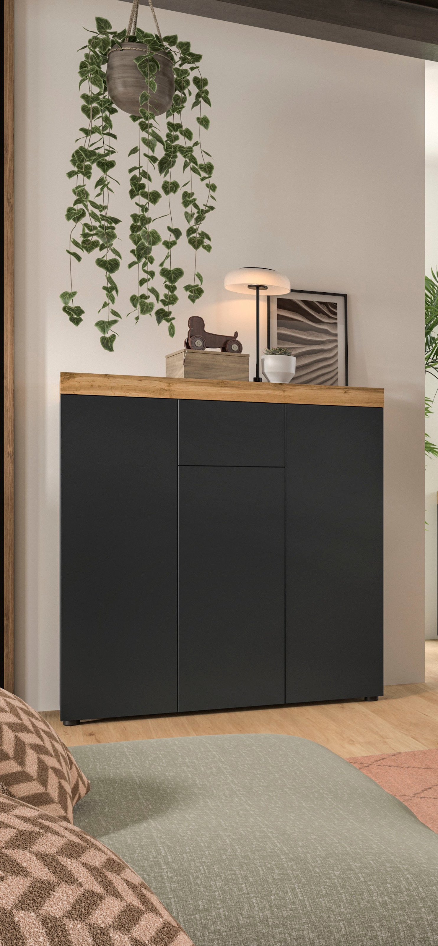 GOODproduct Buffet haut »MAMBO« 2 coloris, disponibles en plusieurs couleurs, 1 cuis tlg. Commode, buffet, salon, chambre