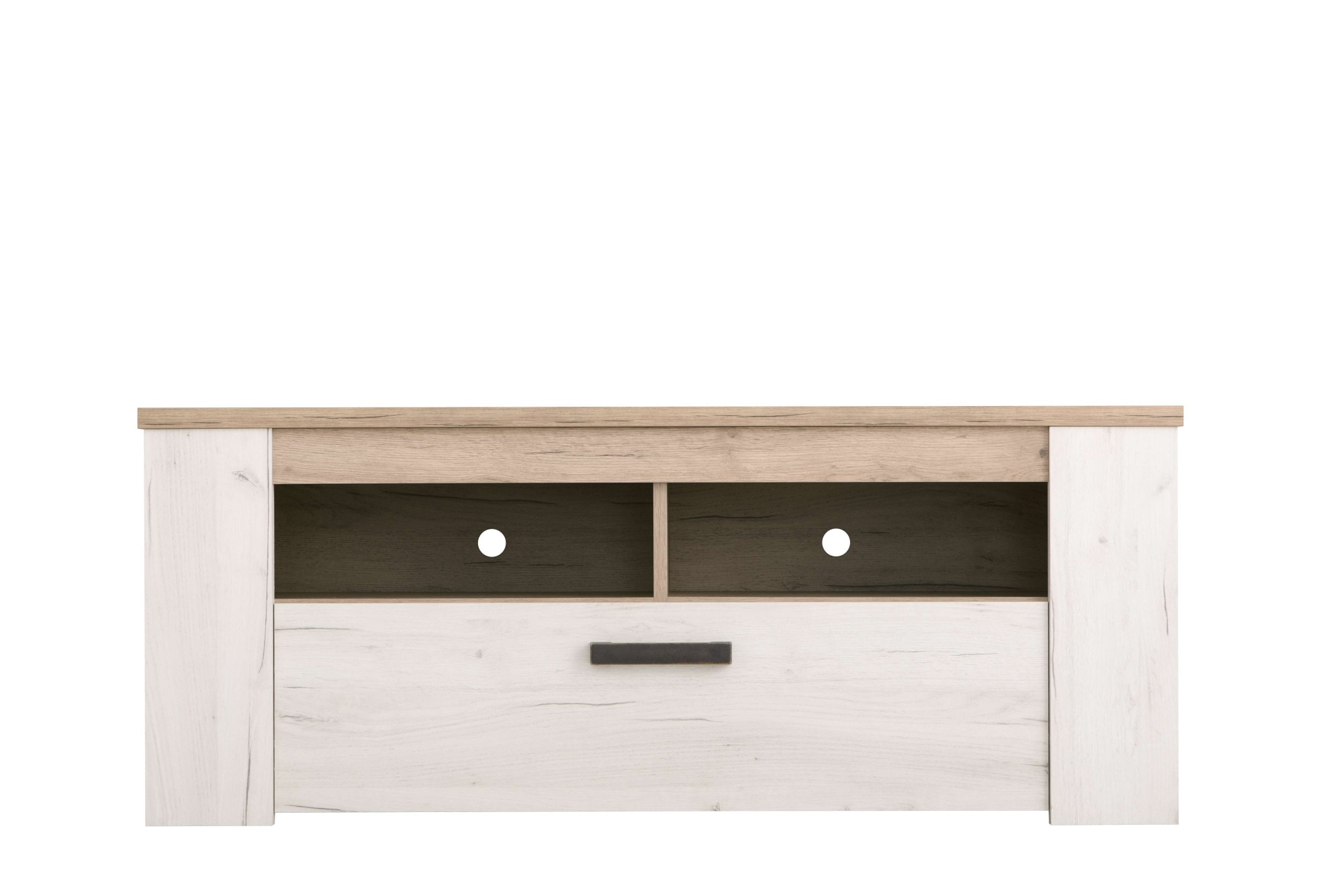 Home affaire Lowboard »Kent TV-Sideoard 120 cm, mit zwei geschlossenen Fächern« TV-Kommode mit viel Platz, für moderne Fernseher in jedem Wohnzimmer