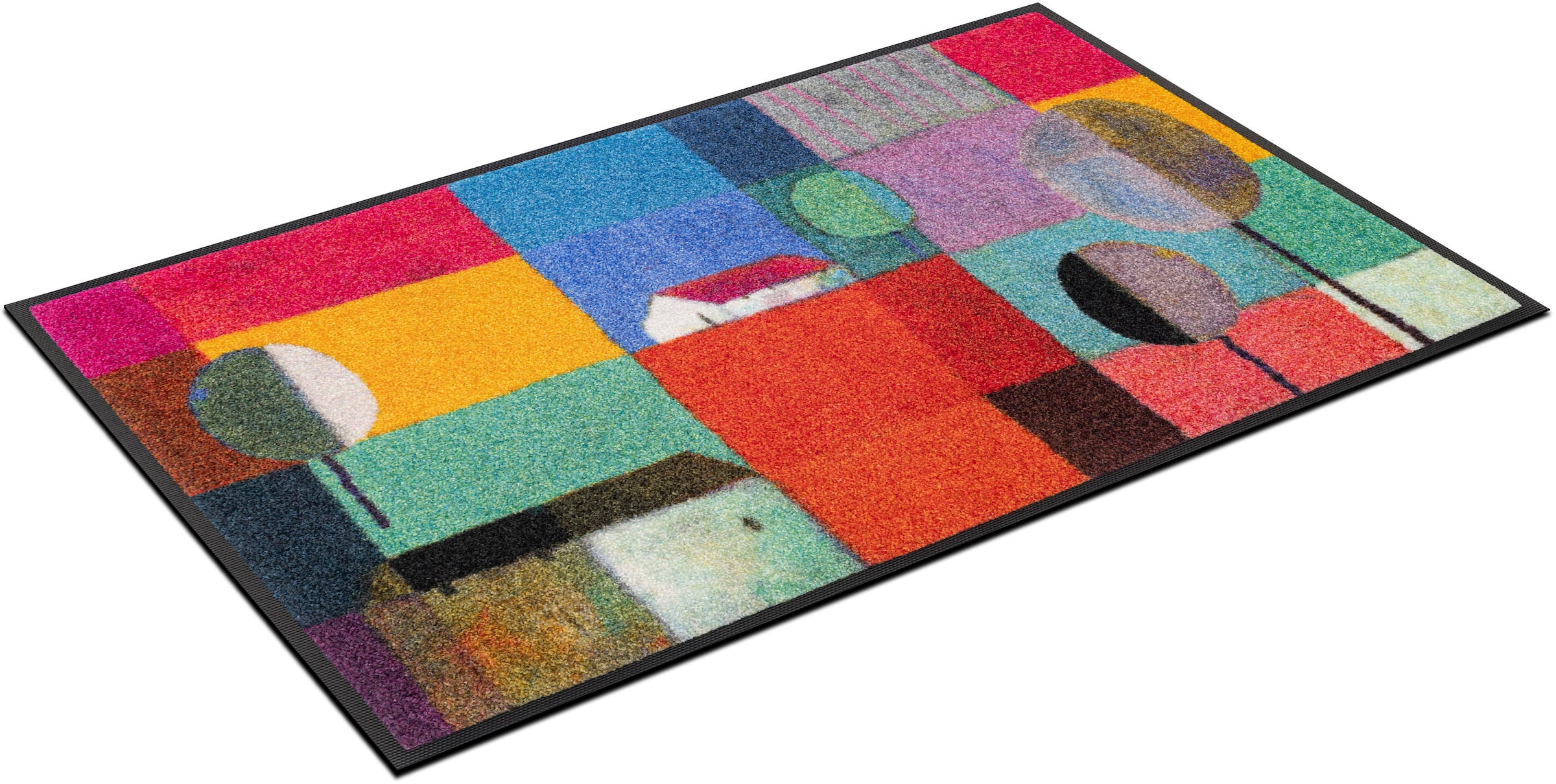 wash+dry by Kleen-Tex Fussmatte »Bel Villaggio« rechteckig 7 mm Höhe