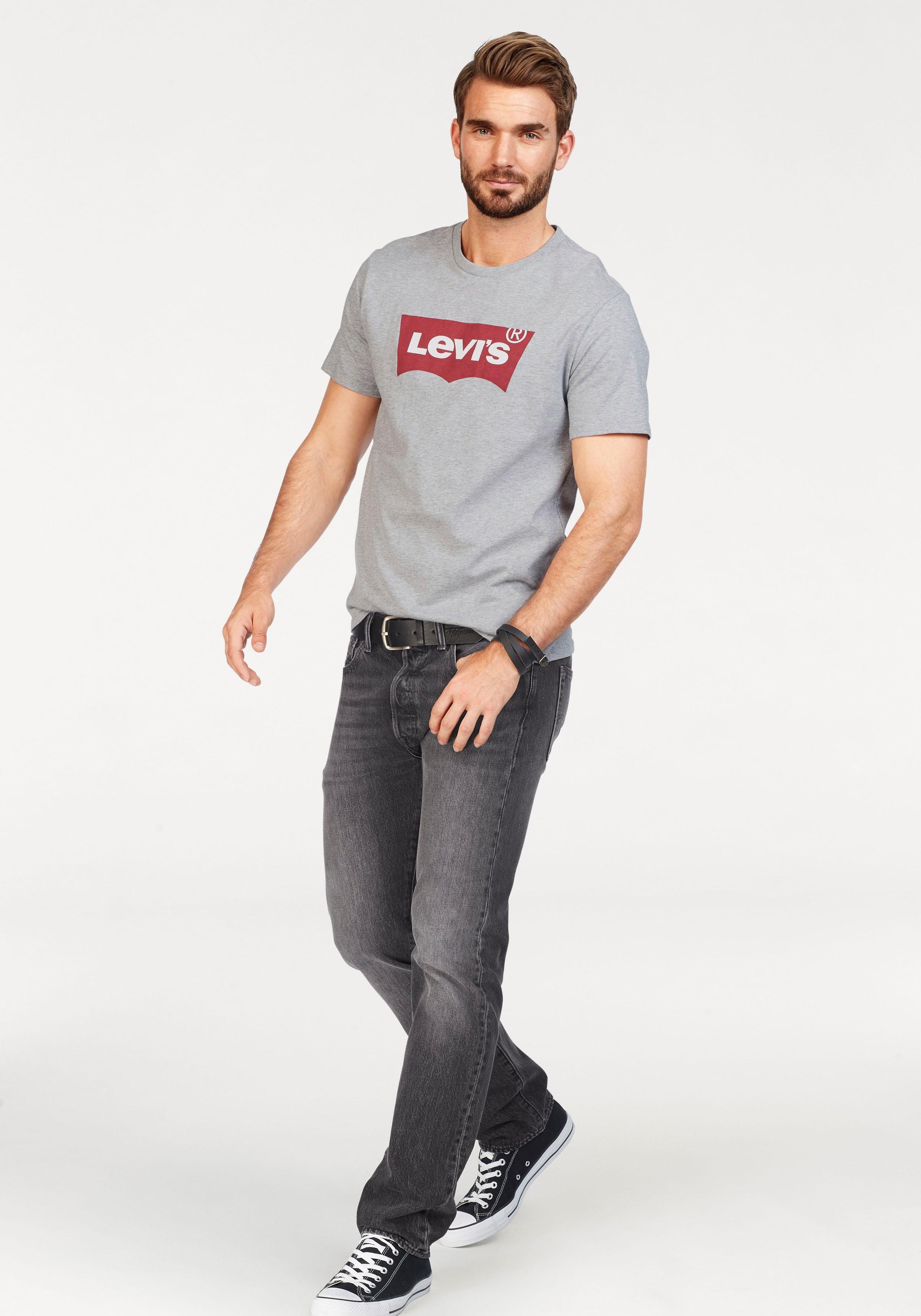 Levi's® T-Shirt »Batwing Logo Tee«, mit Logo-Front-Print