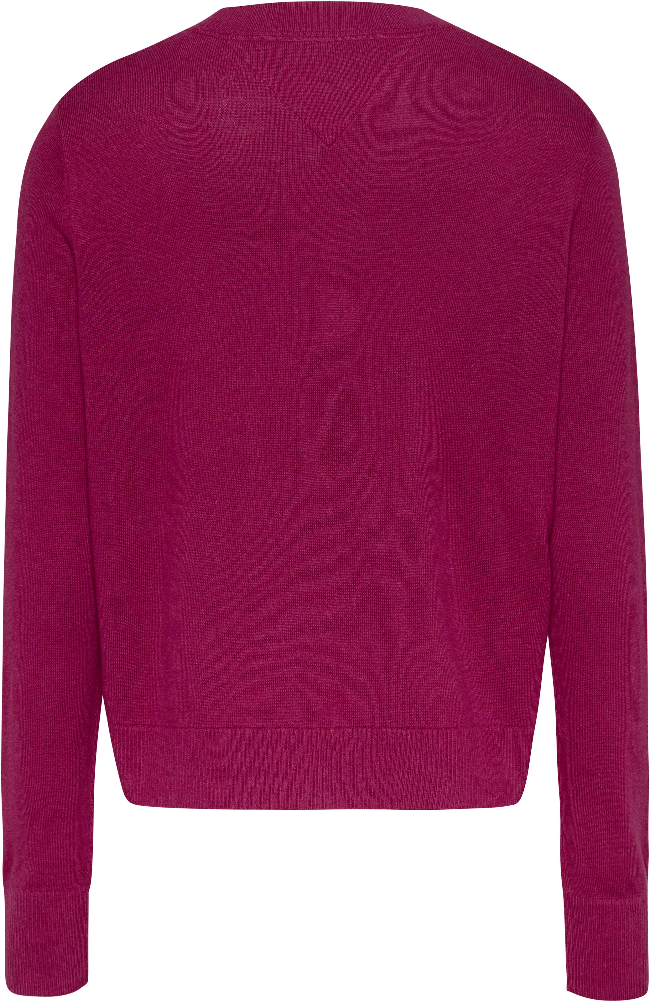 Tommy Jeans Strickpullover »TJW ESSENTIAL CREW NECK SWEATER«, mit Logostickerei
