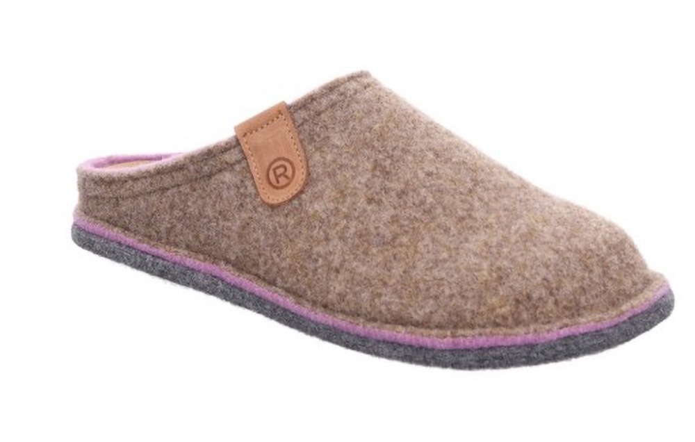 Image of Rohde Pantoffel "Lucca-D" Clog, Hausschuh, Homeslipper in melierter Optik