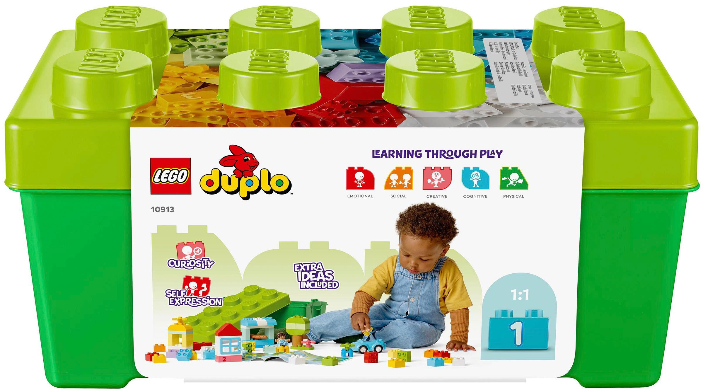 LEGO® Konstruktionsspielsteine »LEGO® DUPLO® Steinebox (10913), LEGO® DUPLO® Classic«, (65 St.), Made in Europe