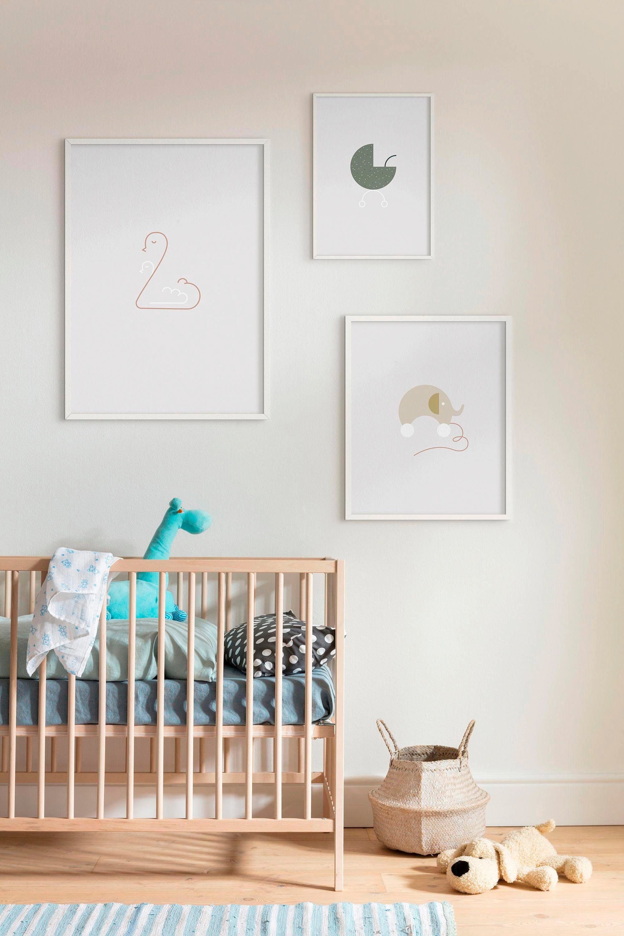 Komar Poster »Baby Welcome«, Tiere, Höhe: 50cm kaufen