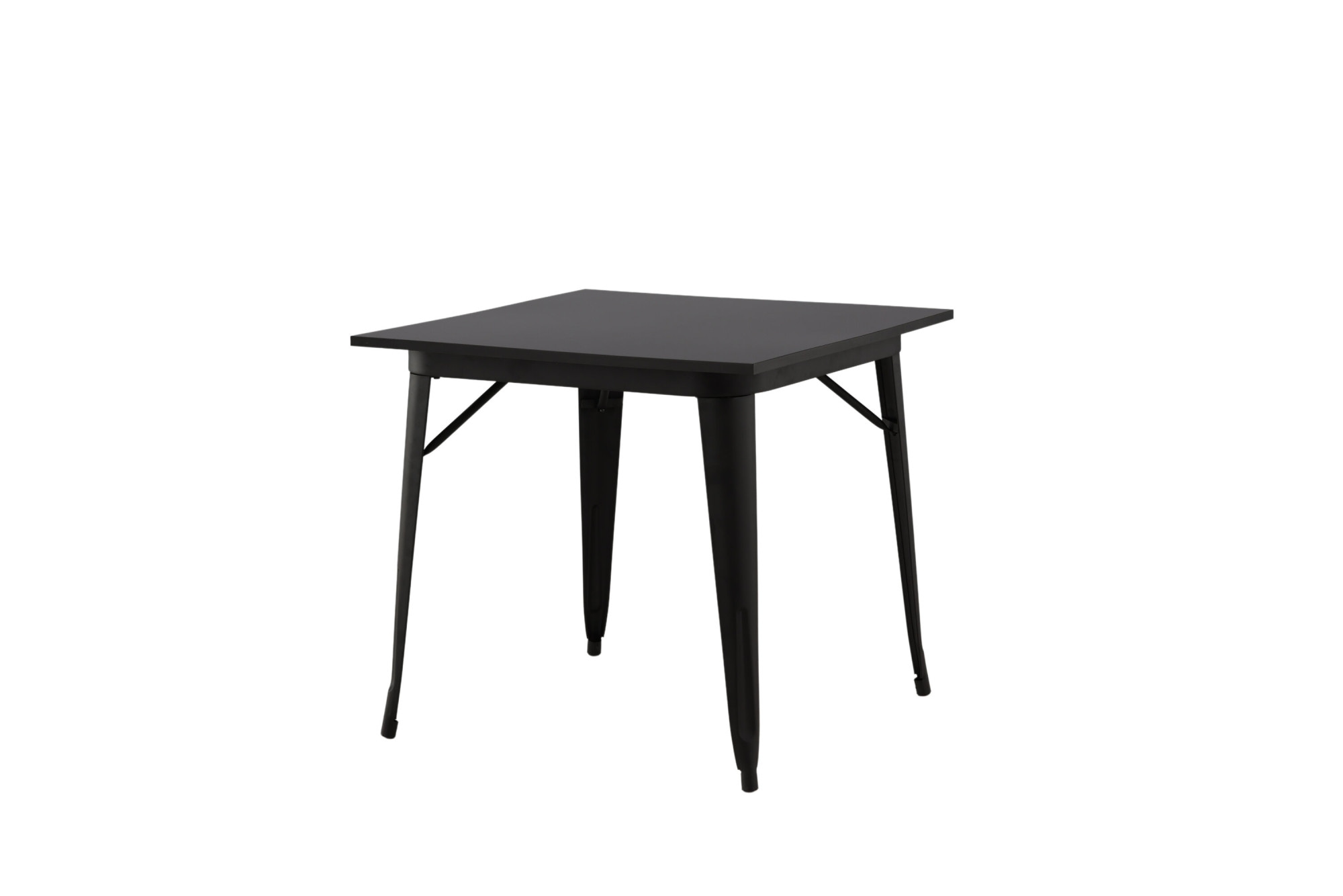 Venture Home Esstisch »Tempe, rechteckiger Esstisch in eleganter Walnussoptik, 140 × 80 cm« Esszimmertisch, MDF, Stahlbeine, rechteckig, kompakt, kultiviert