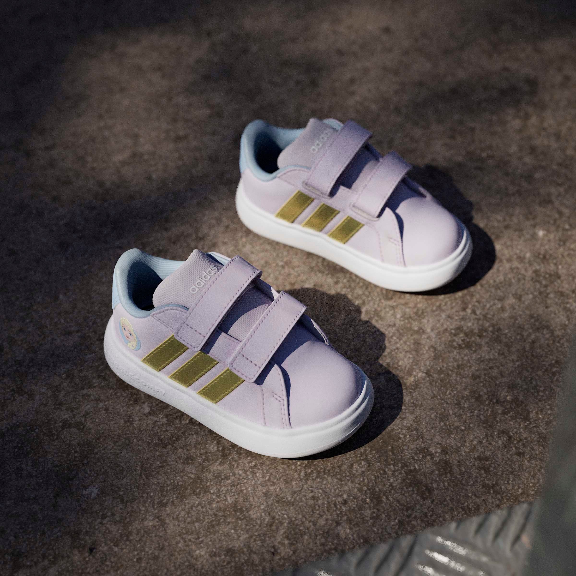 adidas Sportswear Chaussures à scratch »GRAND COURT ELSA I«  Frozen, pour enfants