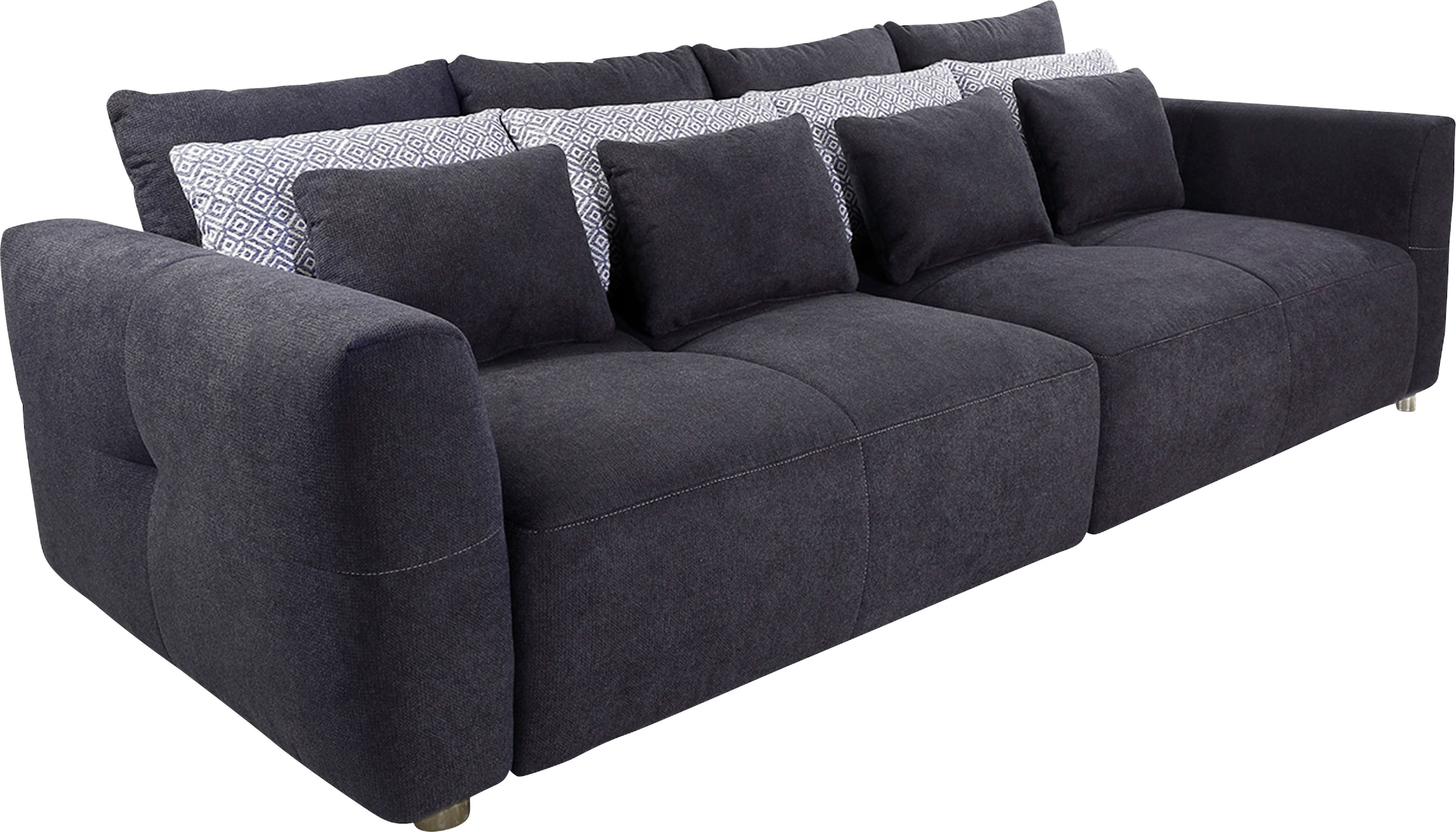 trendigen versandkostenfrei im für Federkernpolsterung mit auf kuscheligen, ♕ angenehmen INOSIGN Sitzkomfort Big-Sofa, Design