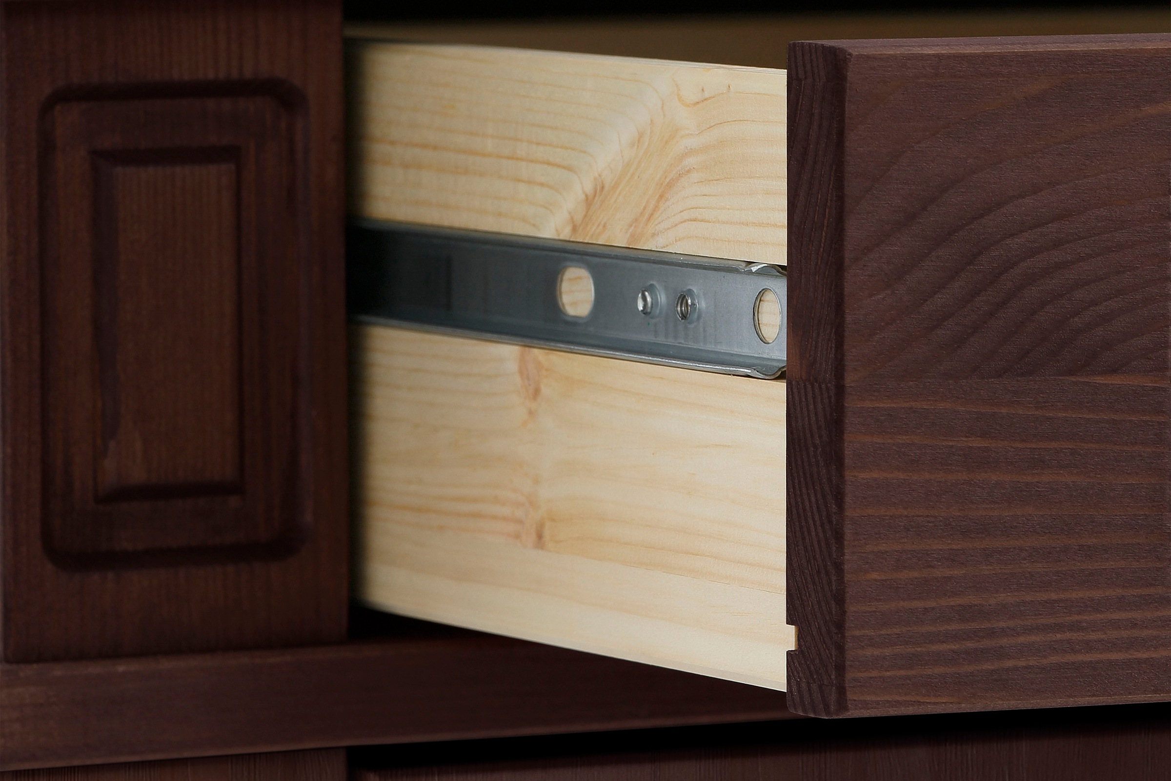 Home affaire Highboard »Vinales«, Vitrine, Breite 112 cm