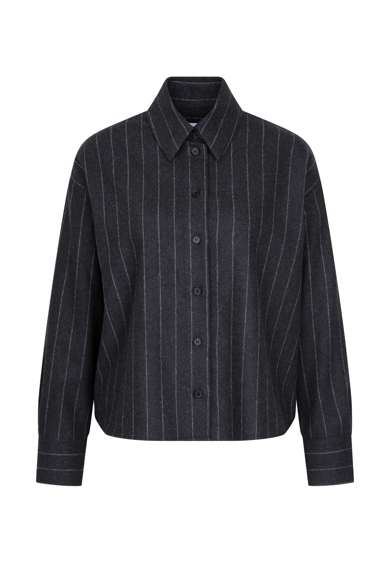 seidensticker Outdoorbluse 1/1 Kragen Flanell