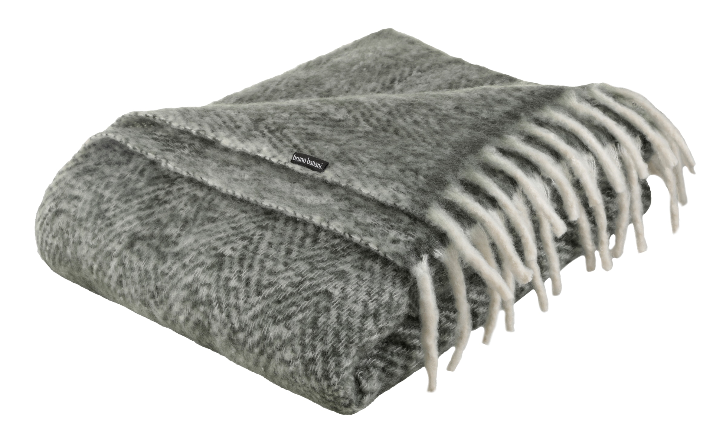 Image of Bruno Banani Wohndecke "Lagan" Kuschelige Wohndecke mit Fransen, hochwertige Qualität, modern