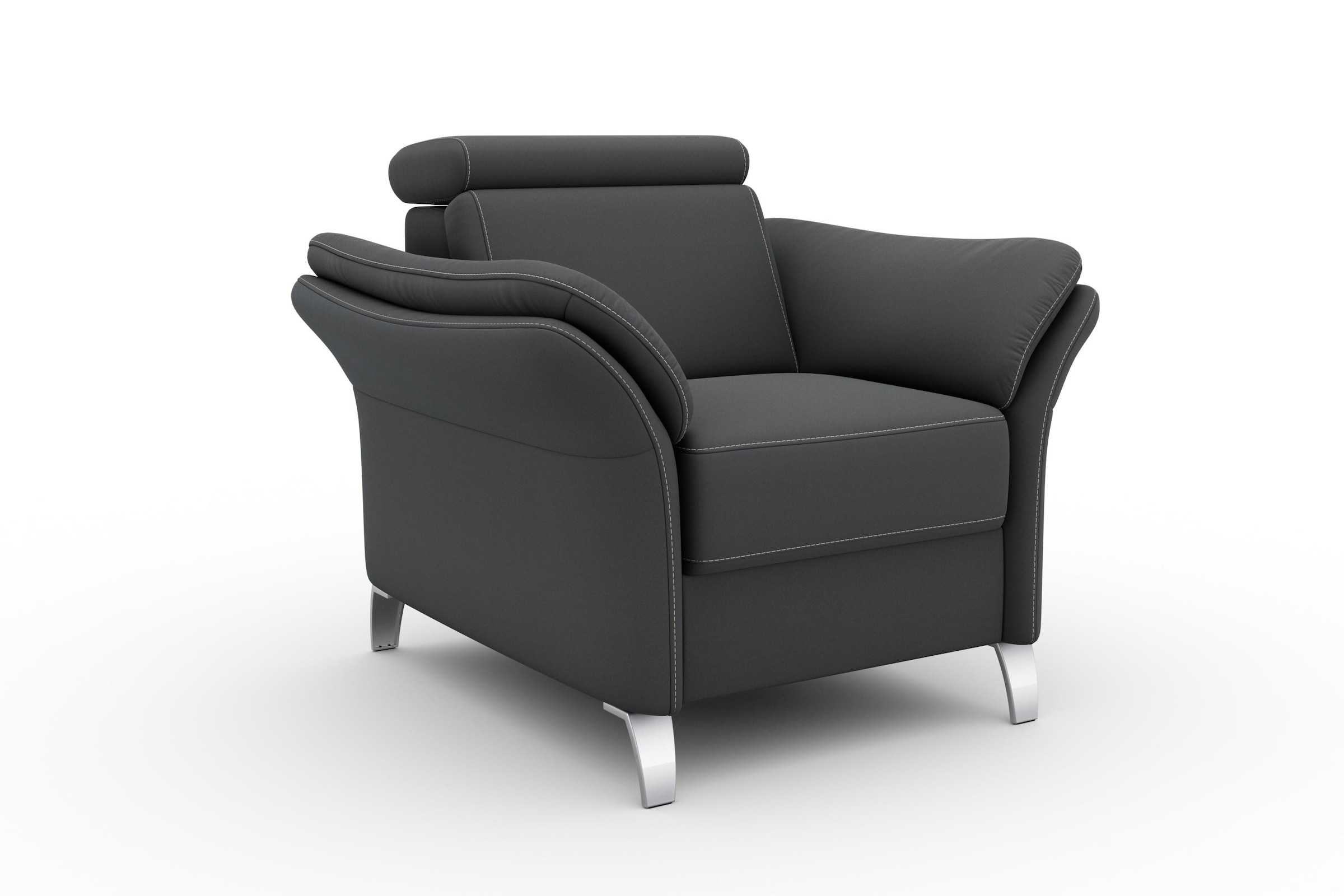sit&more Sessel »Vincenzo« inklusive Kopfteilverstellung