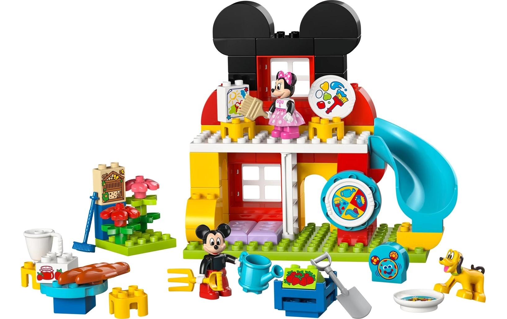 LEGO® Konstruktionsspielsteine »Micky Maus Wunderhaus mit Minnie und Pluto (10465), LEGO DUPLO Disney™«