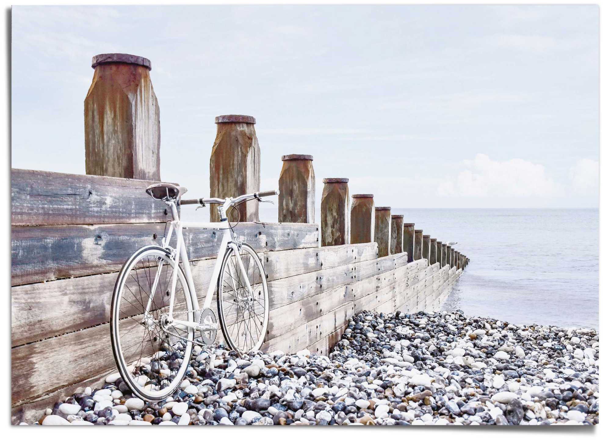 Image of Reinders! Poster »Fahrrad am Meer« bei Ackermann Versand Schweiz
