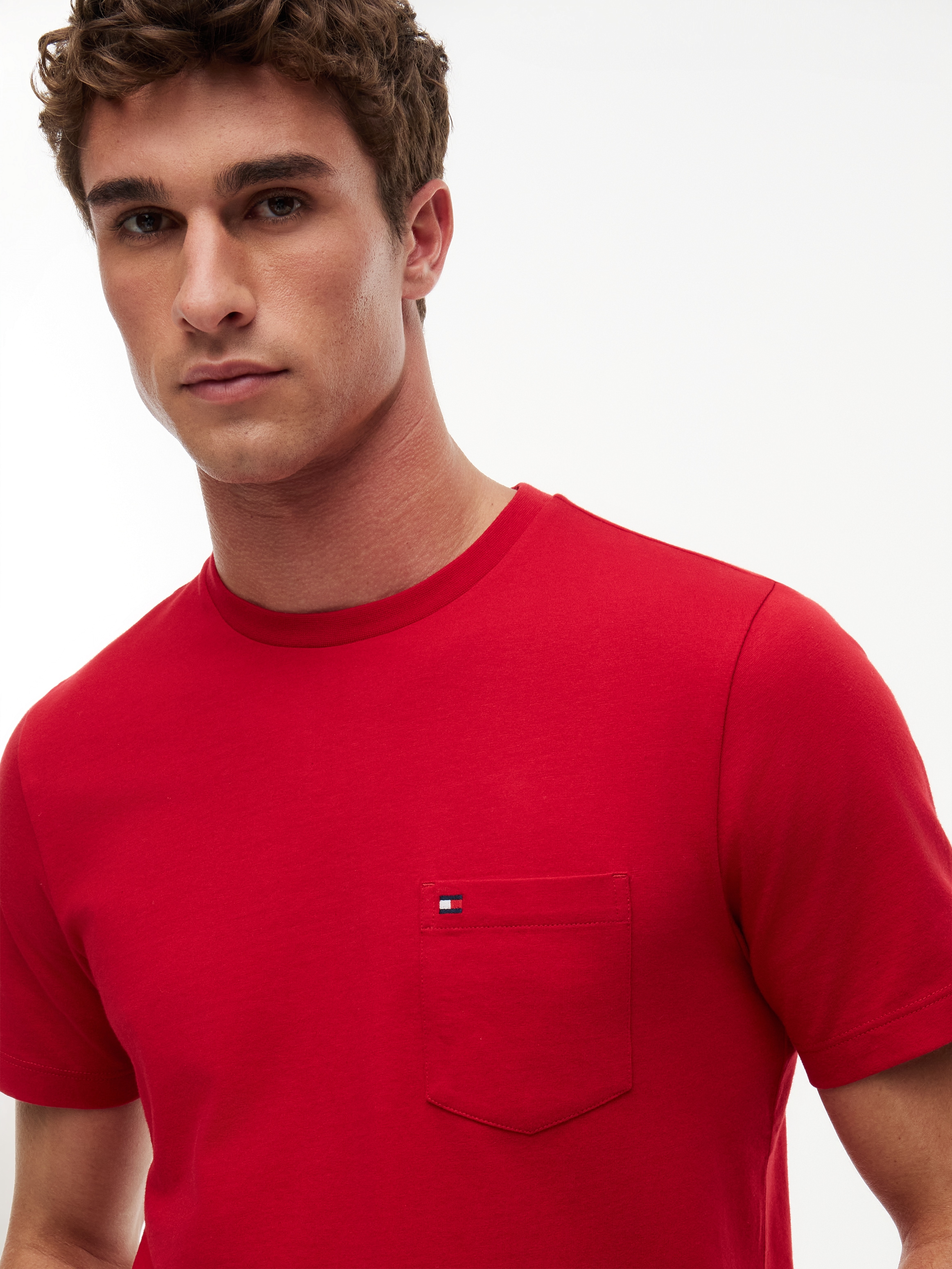 Tommy Hilfiger T-Shirt »ESSENTIAL SOLID POCKET TEE«