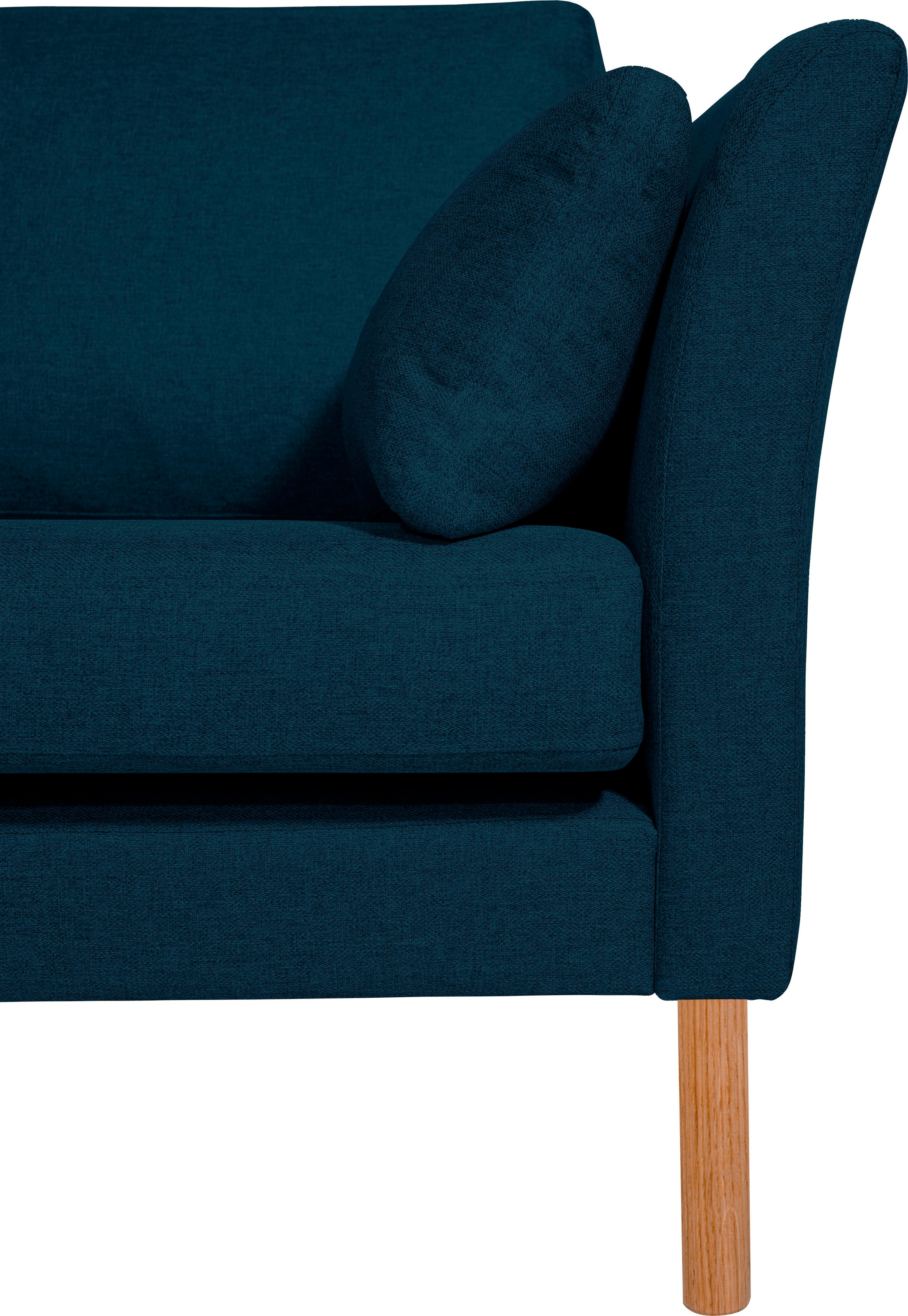 andas Ecksofa »Grenzda, L-Form,« mit Holzfüssen