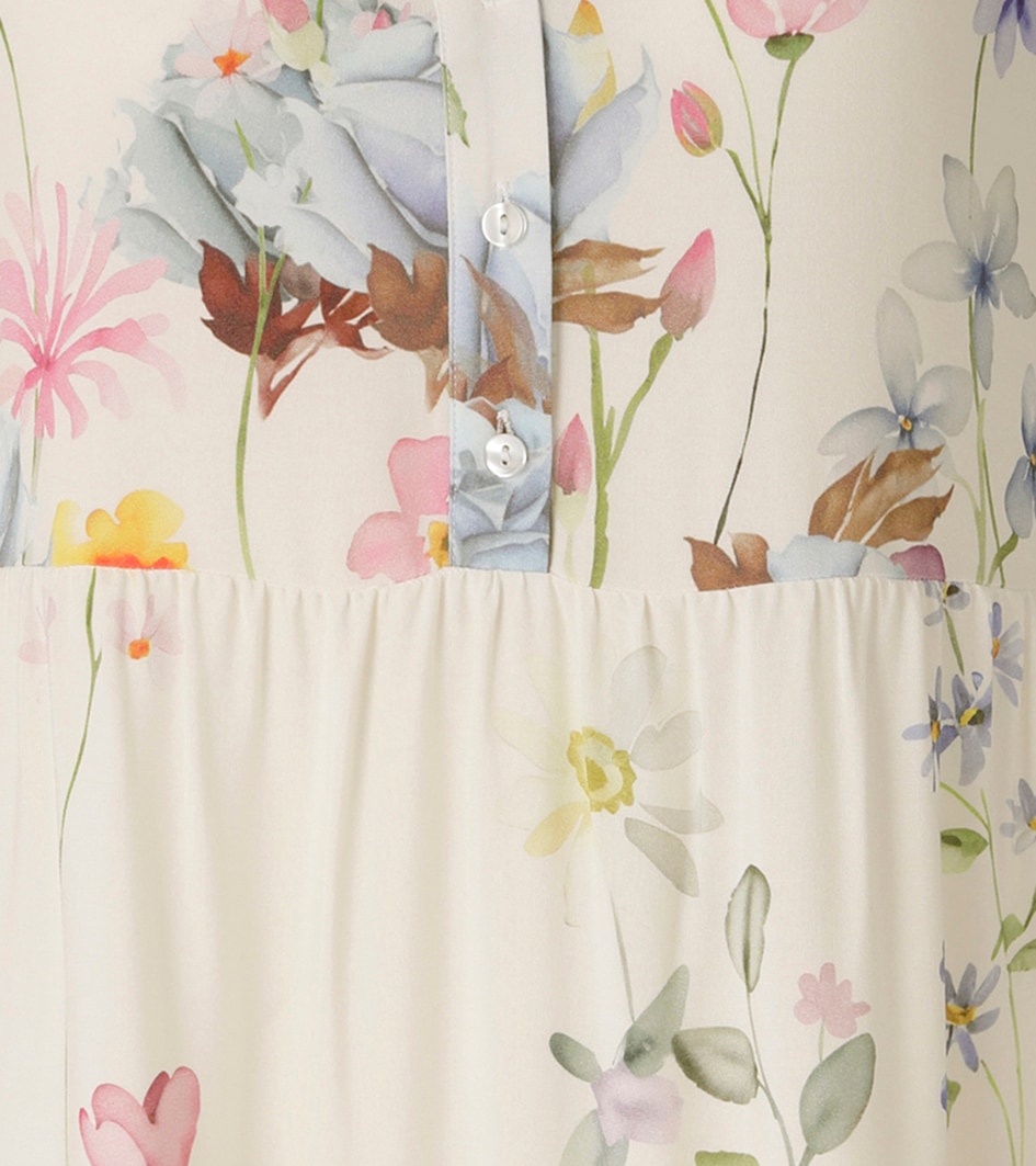 Aniston CASUAL Robe tunique imprimé de fleurs pittoresques