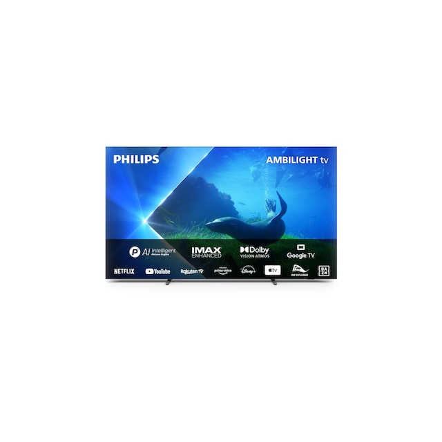 ♕ Philips OLED-Fernseher »77OLED808/12 77 3840 x 2160 (Ultra HD 4K), OLED«,  194 cm/77 Zoll, 4K Ultra HD, Google TV versandkostenfrei auf