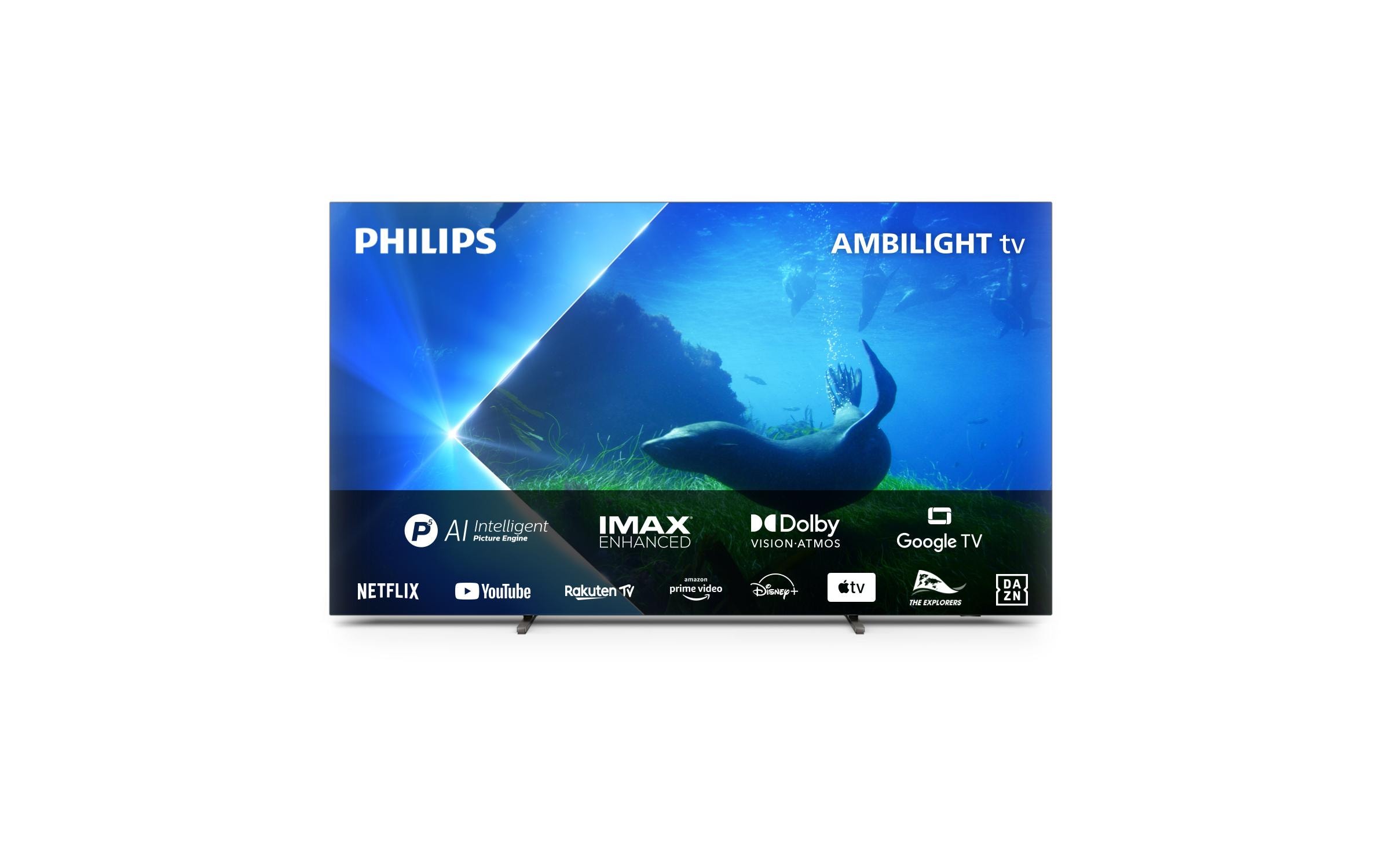 OLED-Fernseher »77OLED808/12 77 3840 x 2160 (Ultra HD 4K), OLED«, 194 cm/77 Zoll, 4K...