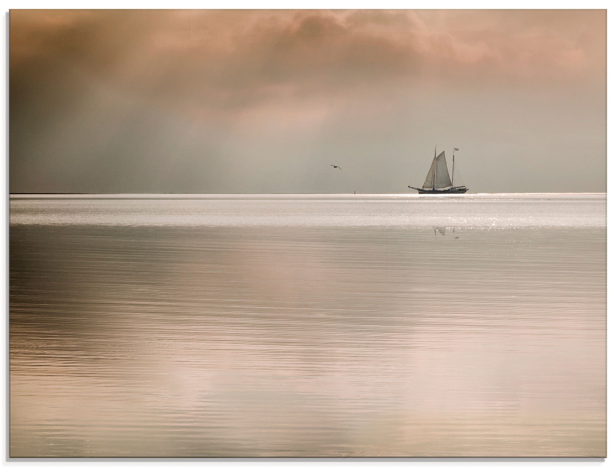 Image of Artland Glasbild »Augenblicke der Ruhe...«, Gewässer, (1 St.) bei Ackermann Versand Schweiz