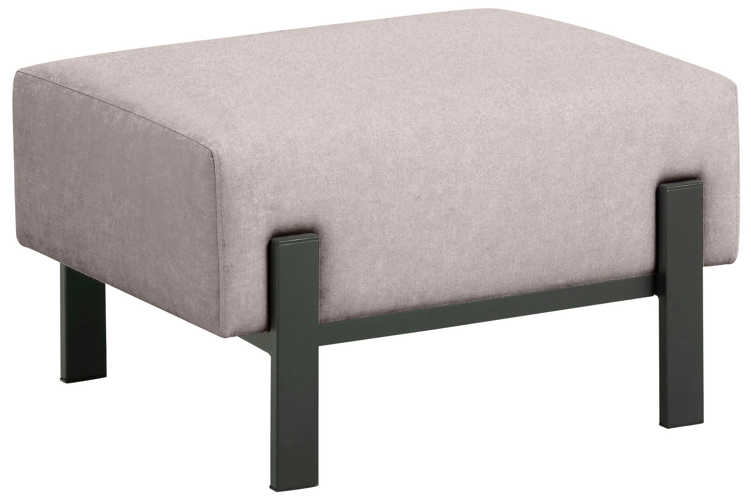 Image of GOODproduct Hocker »Enno«, Verschiedene Bezugsqualitäten: Baumwolle mit Leinen, recyceltes Polyester aus PET-Flaschen und Baumwollmix bei Ackermann Versand Schweiz