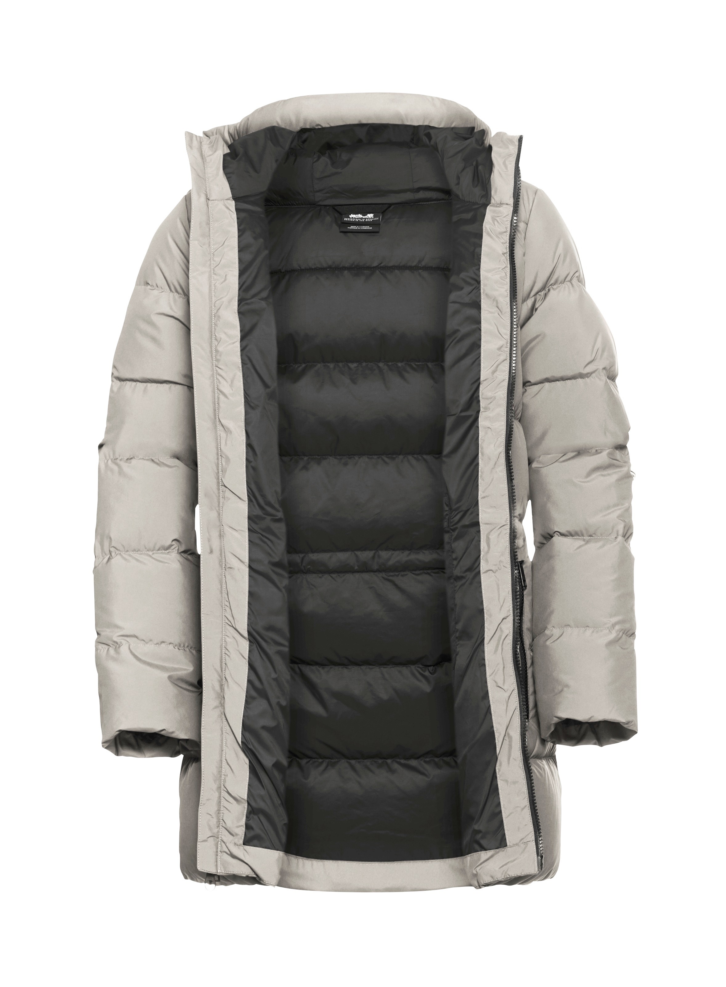 Jack Wolfskin Daunenjacke »FROZEN PALACE LONG JKT W RDS«, Wärmend, winddicht, Daunenjacke