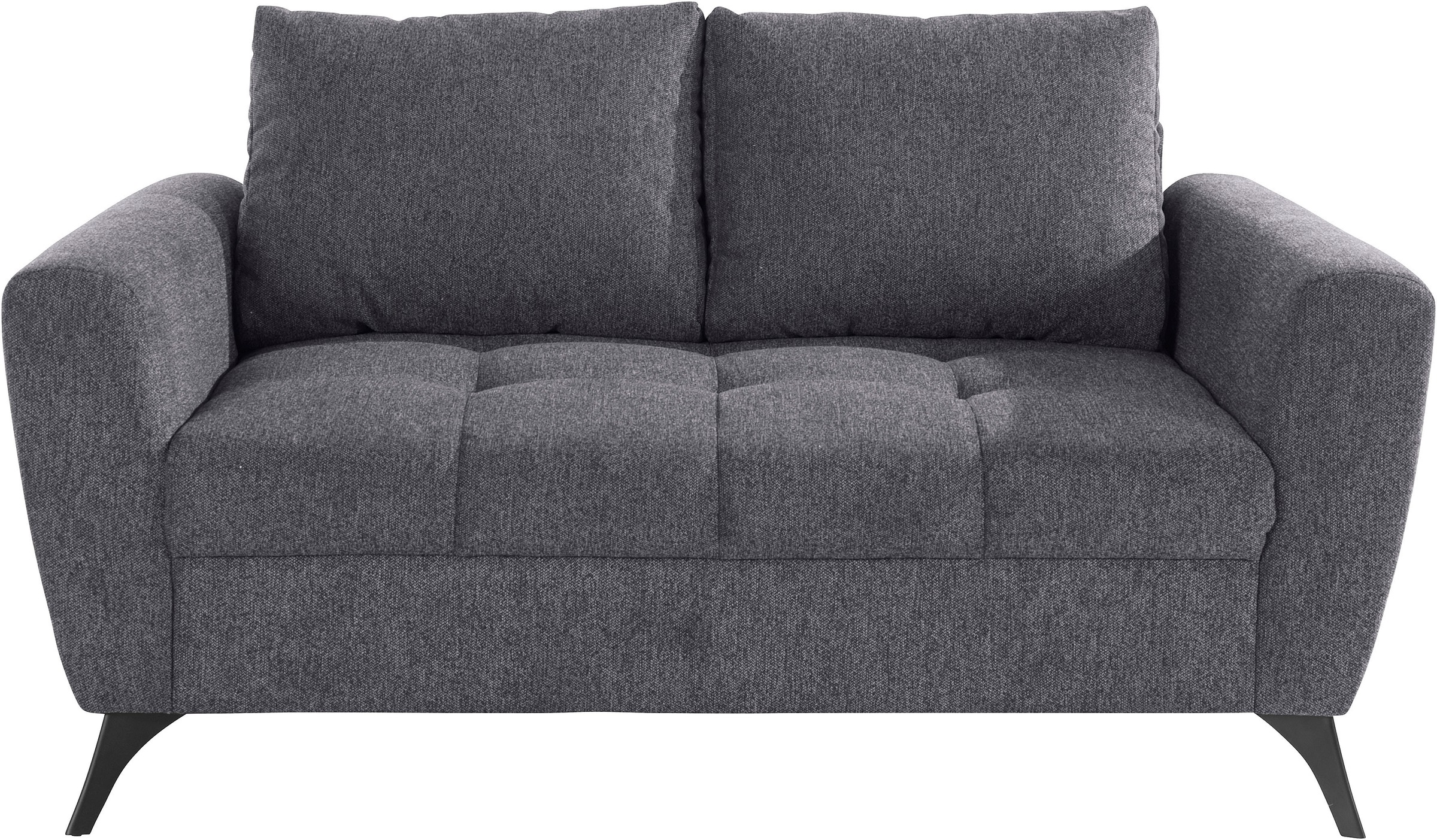 Image of andas 2-Sitzer »Lörby Luxus«, Belastbarkeit bis 140kg pro Sitzplatz, auch mit Aqua clean-Bezug, feine Steppung im Sitzbereich, lose Kissen bei Ackermann Versand Schweiz