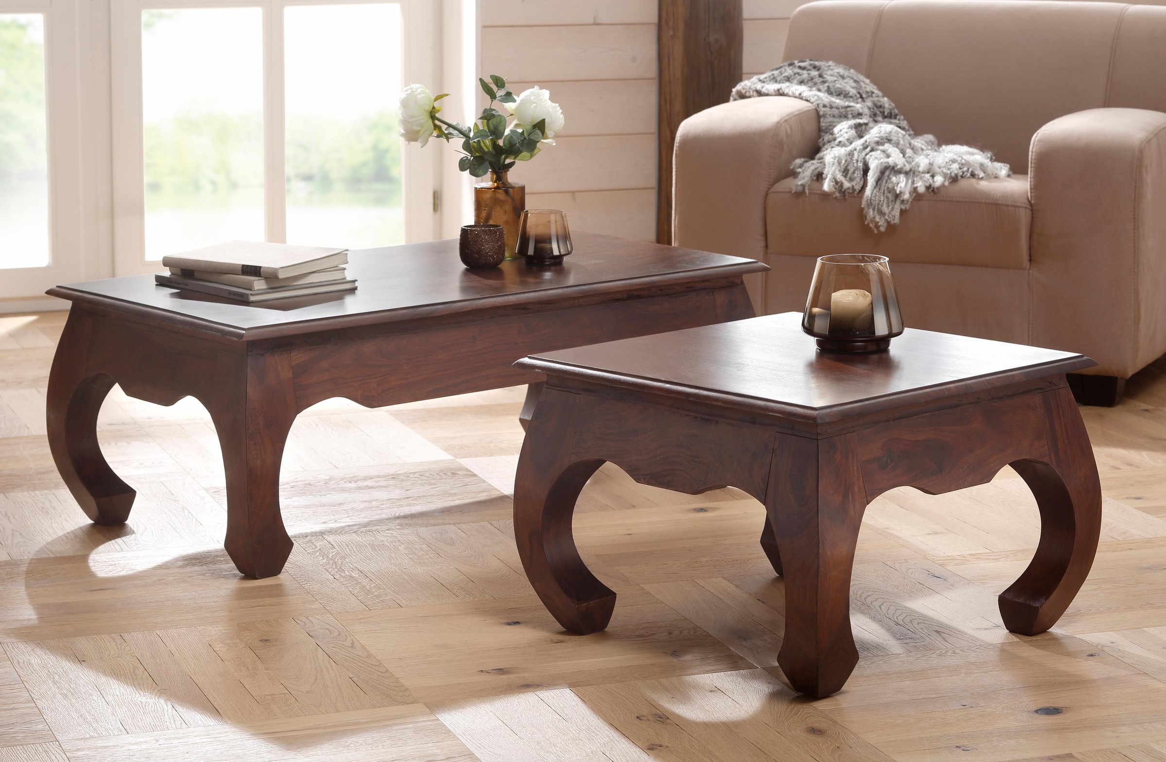 Image of GOODproduct Couchtisch "Kumar" mit geschwungenen Beinen, in 2 Breiten