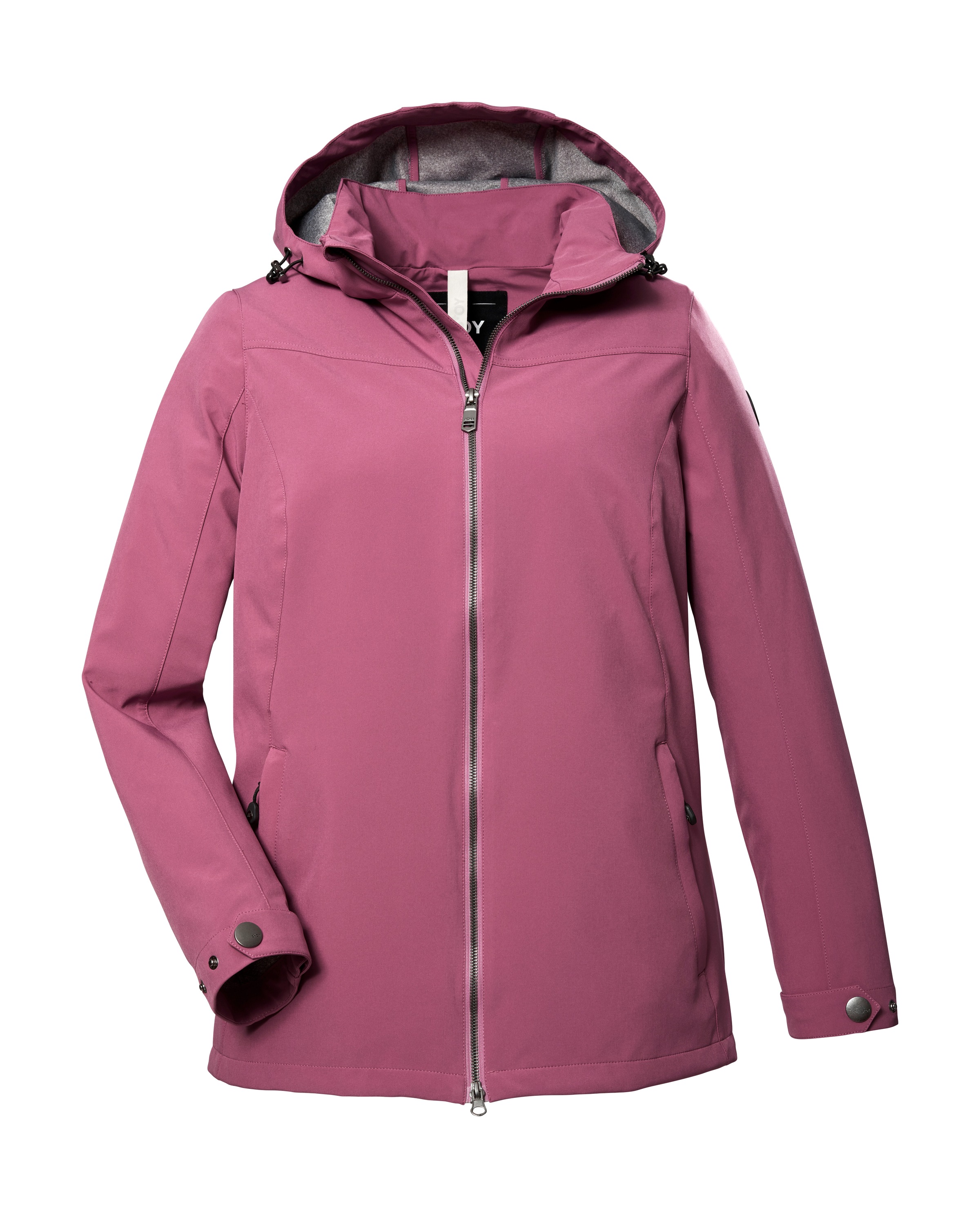 STOY Softshelljacke »STS 1 WMN SFTSHLL JCKT«, Damen Softshelljacke: wasserabweisend, winddicht, atmungsaktiv
